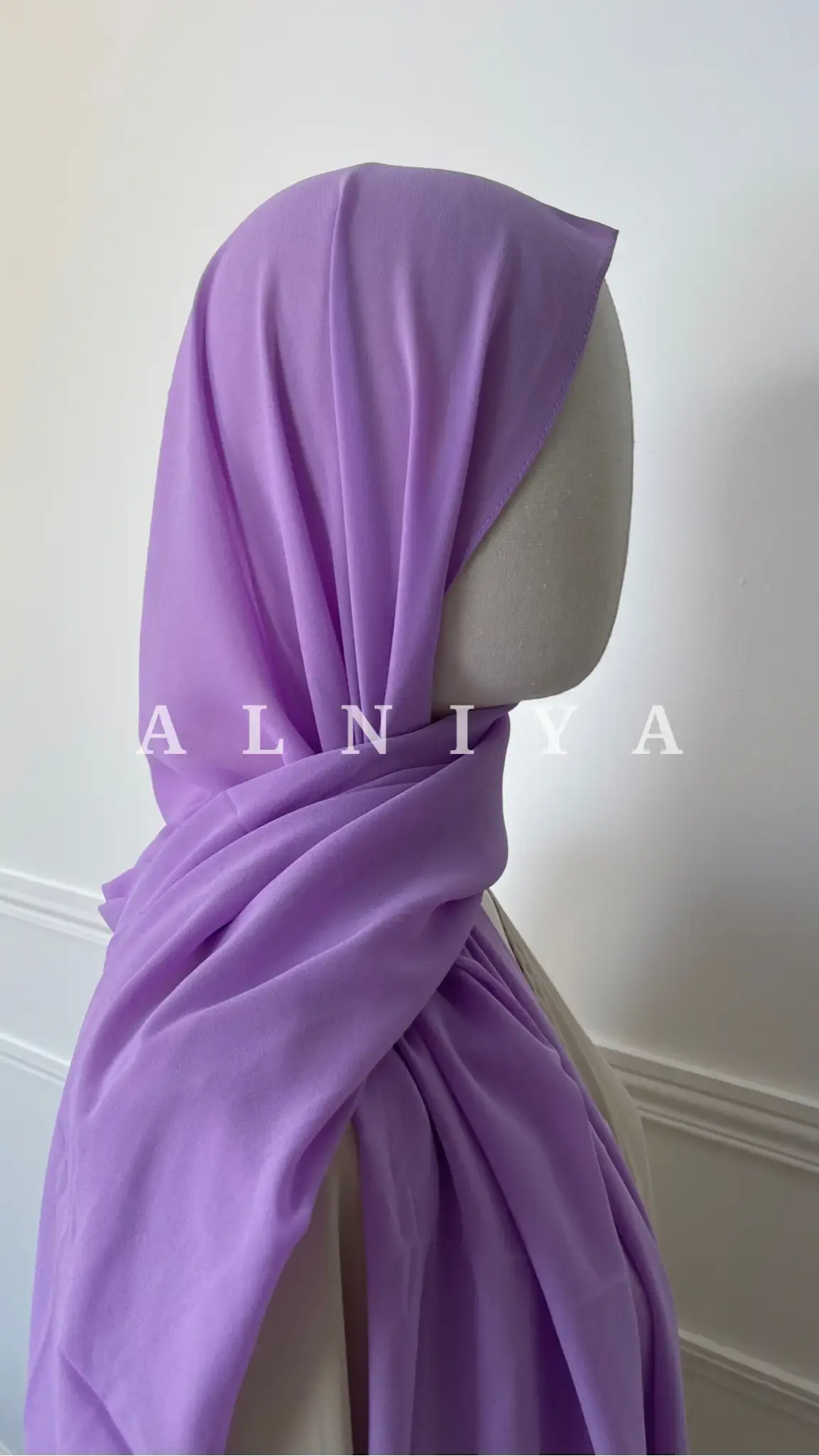 Mousseline lila - Alniya Paris