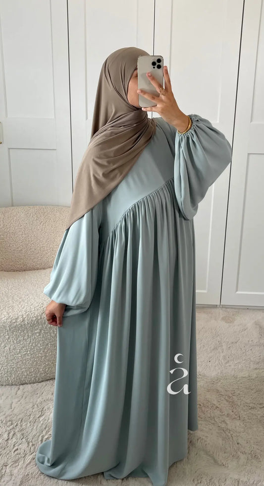 ABAYA ESMA SOIE DE MEDINE Alniya Paris