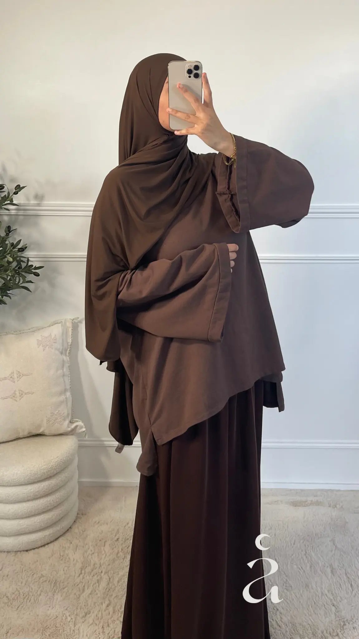 JUPE SOIE DE MEDINE - Alniya Paris