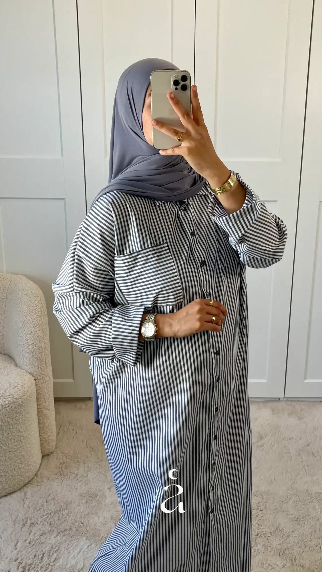 ROBE CHEMISE Alniya Paris