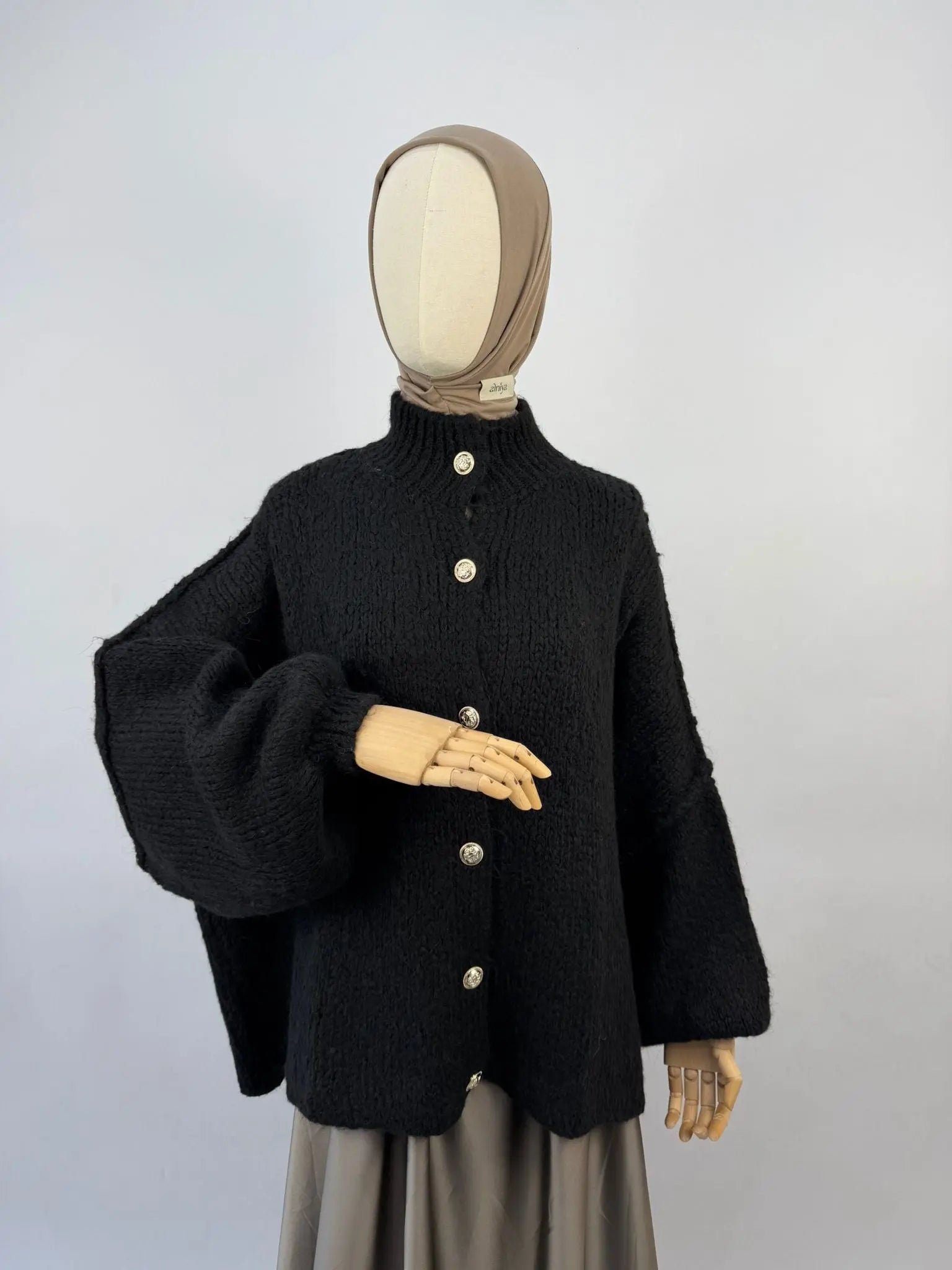 GILET OVERSIZE - BOUTONNIÈRE
