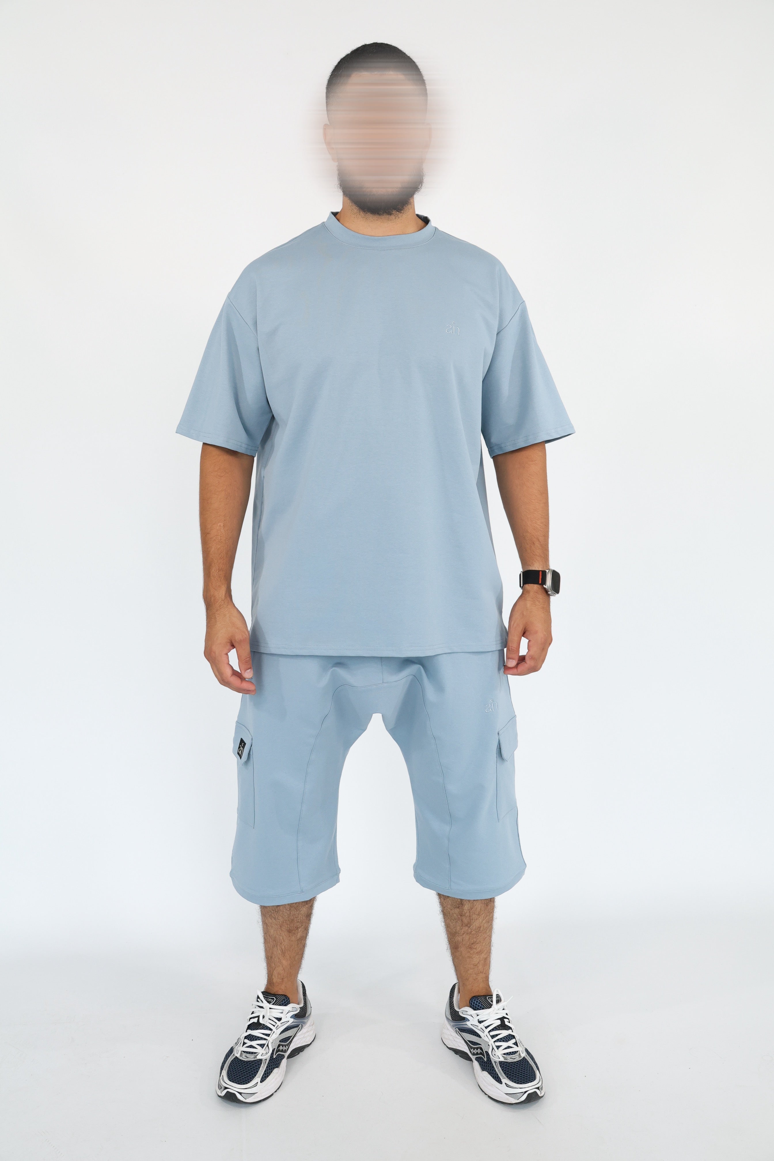 BERMUDA LONG CARGO OVERSIZE HOMME