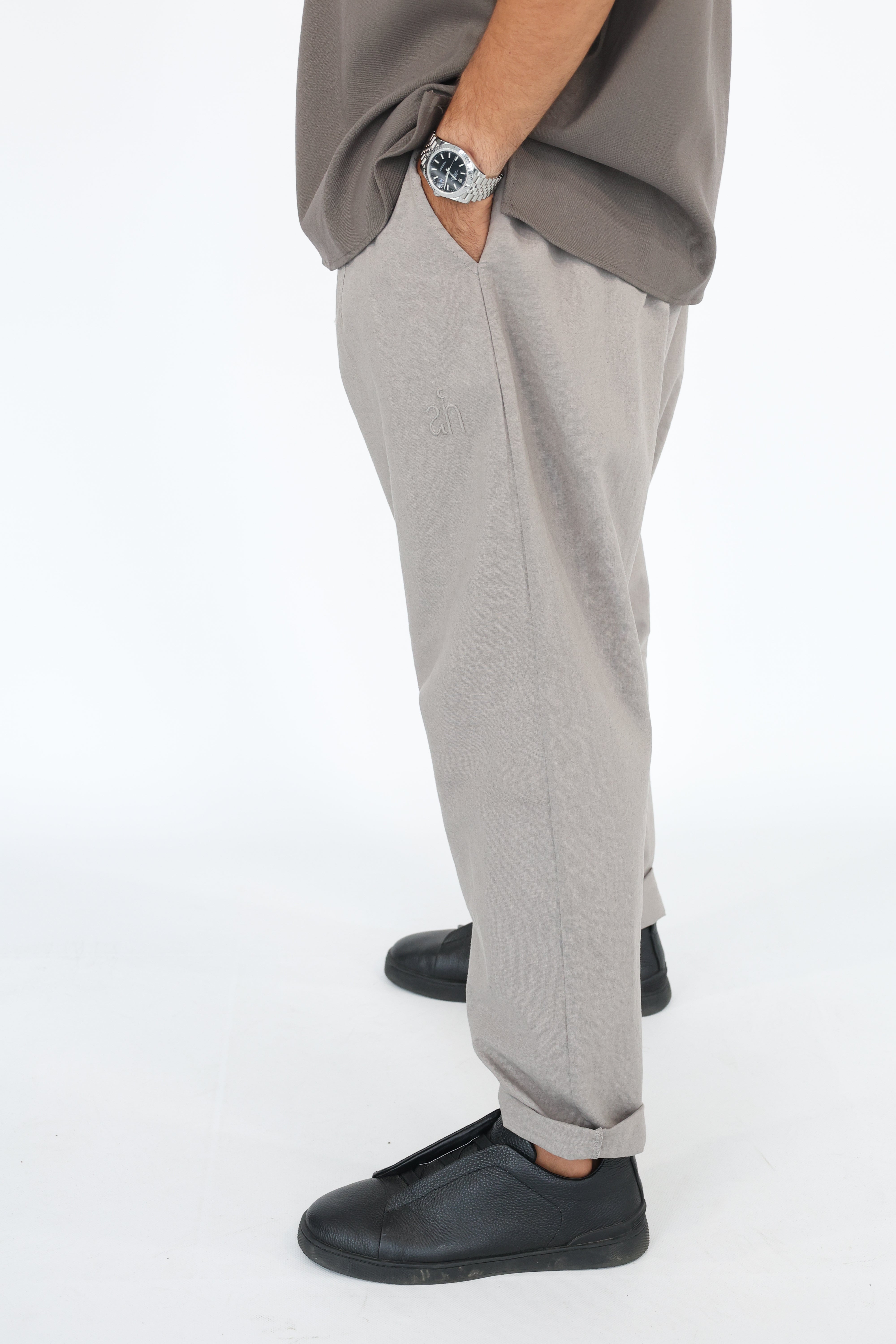 PANTALON SAROUAL LÉGER LIN HOMME