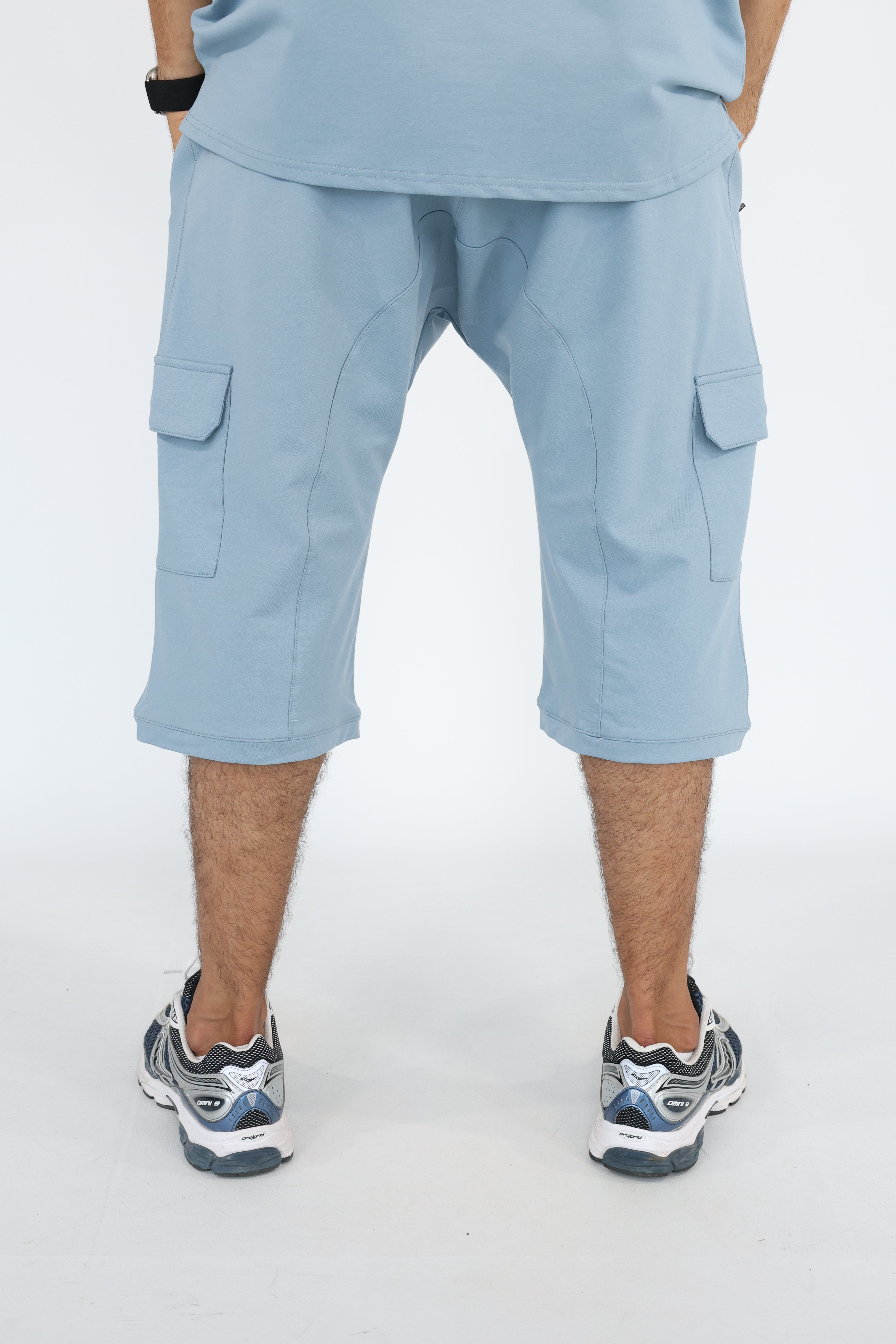 BERMUDA LONG CARGO OVERSIZE HOMME