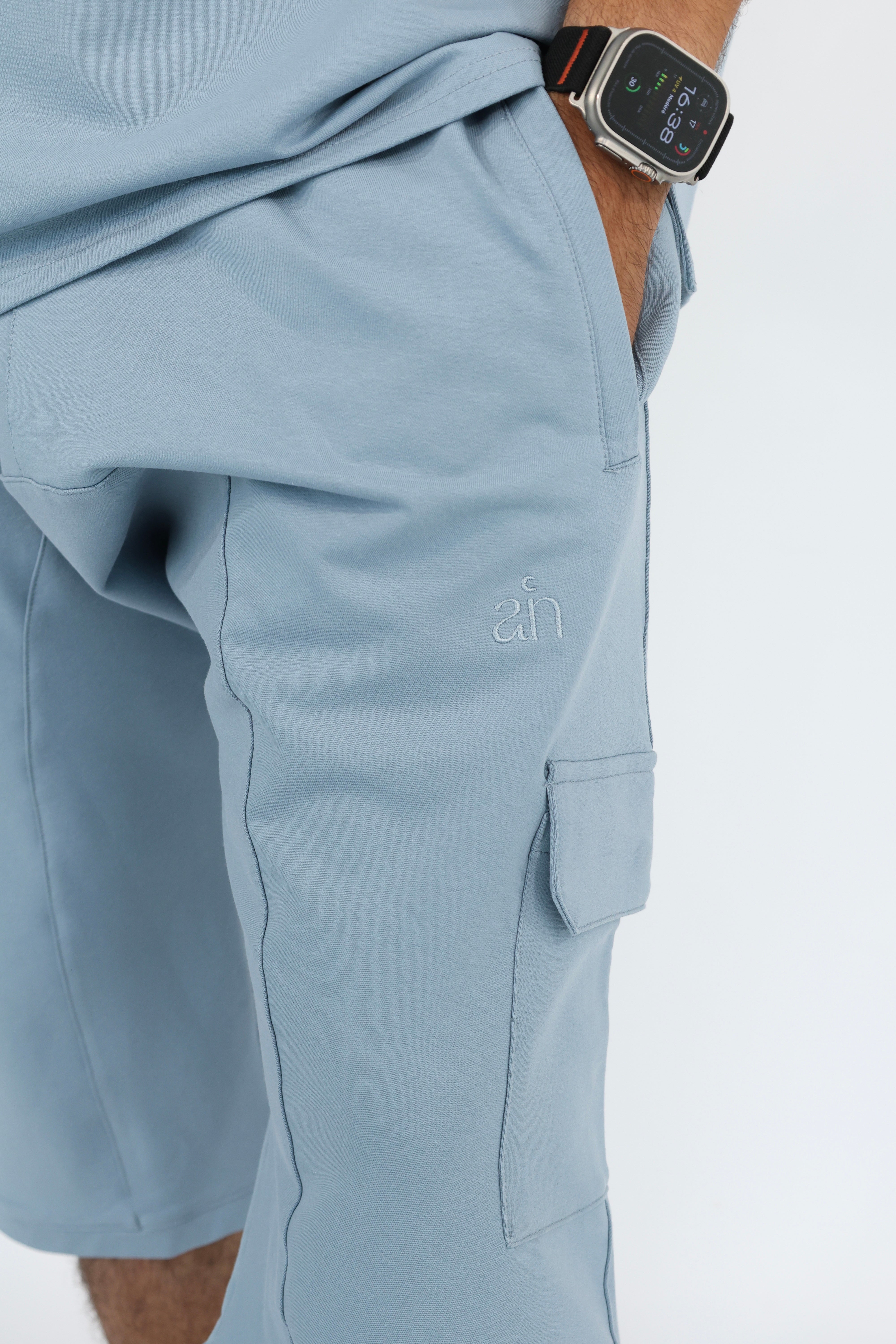 BERMUDA LONG CARGO OVERSIZE HOMME