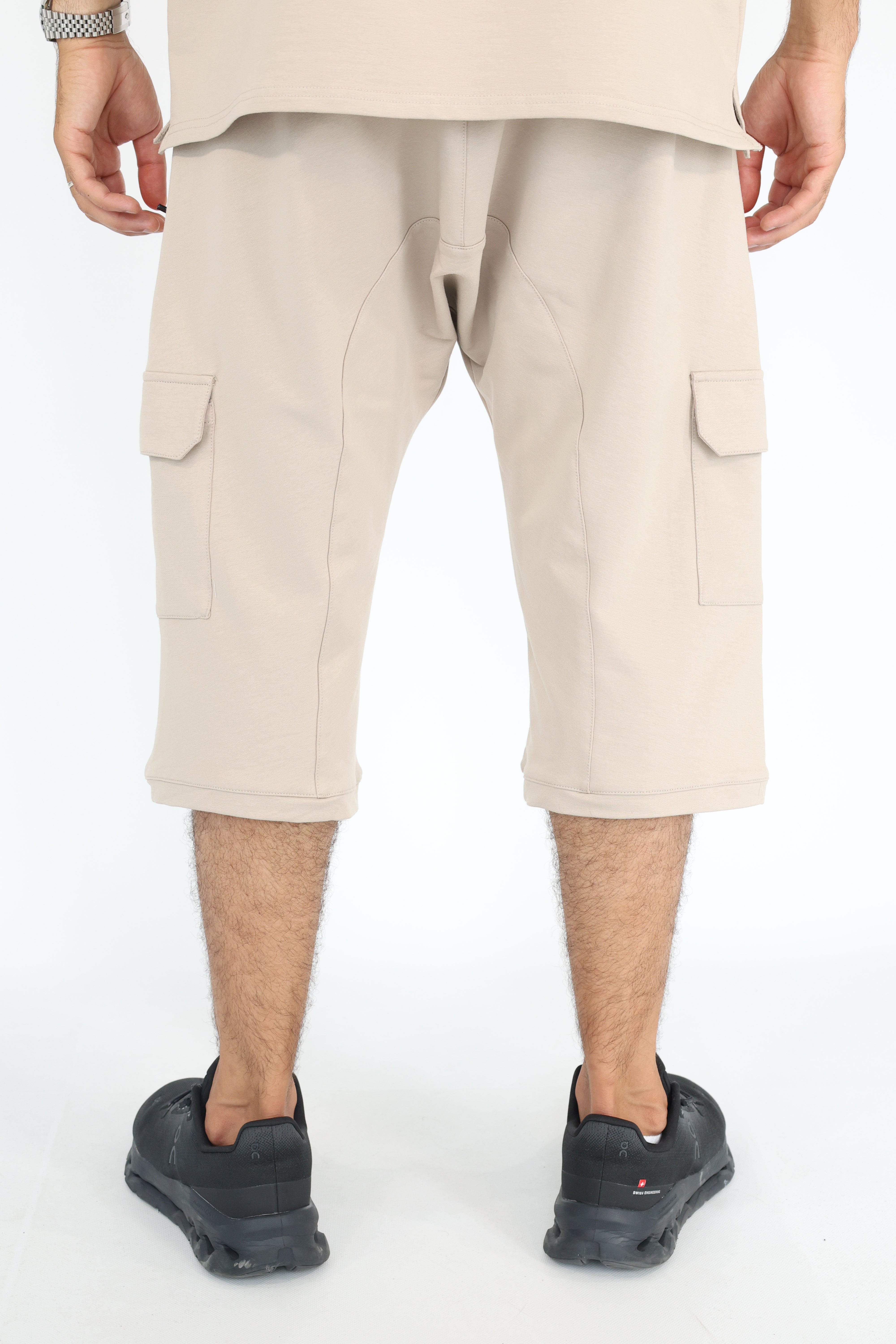 BERMUDA LONG CARGO OVERSIZE HOMME