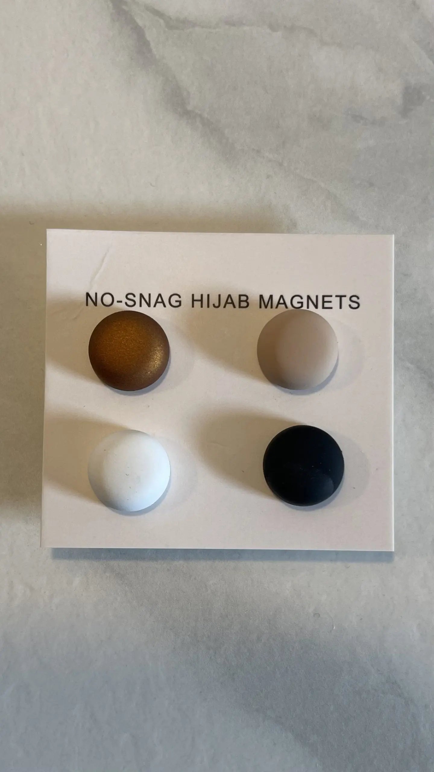 Aimant à hijab mat - Alniya Paris