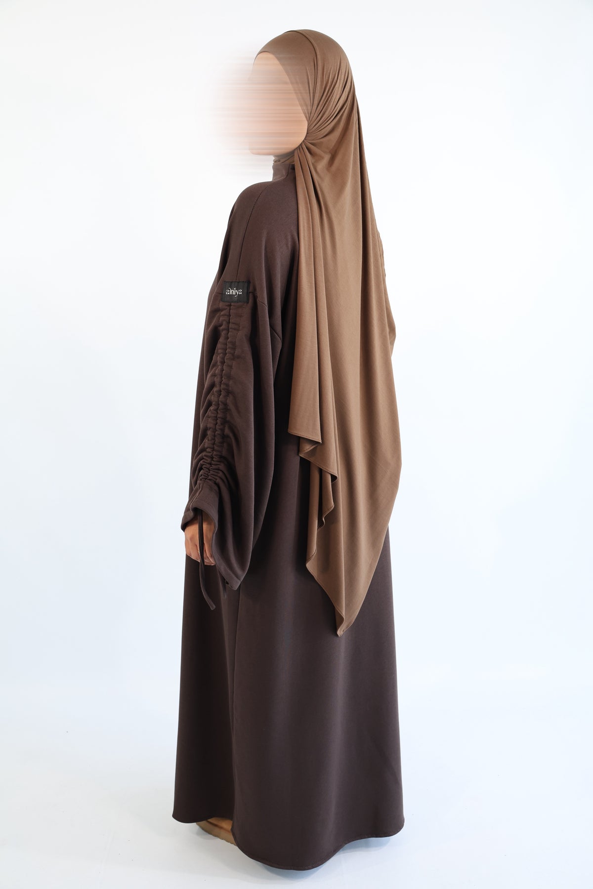ROBE MANCHES FRONCÉES