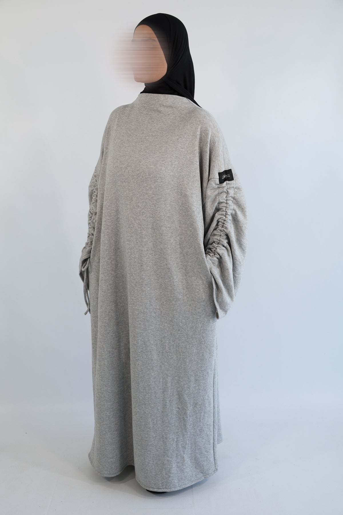 ROBE MANCHES FRONCÉES