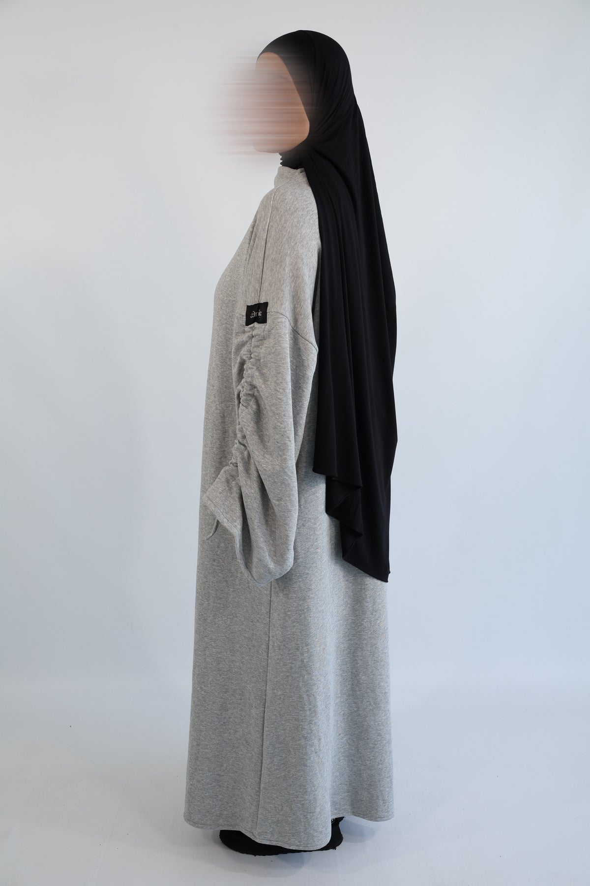 ROBE MANCHES FRONCÉES