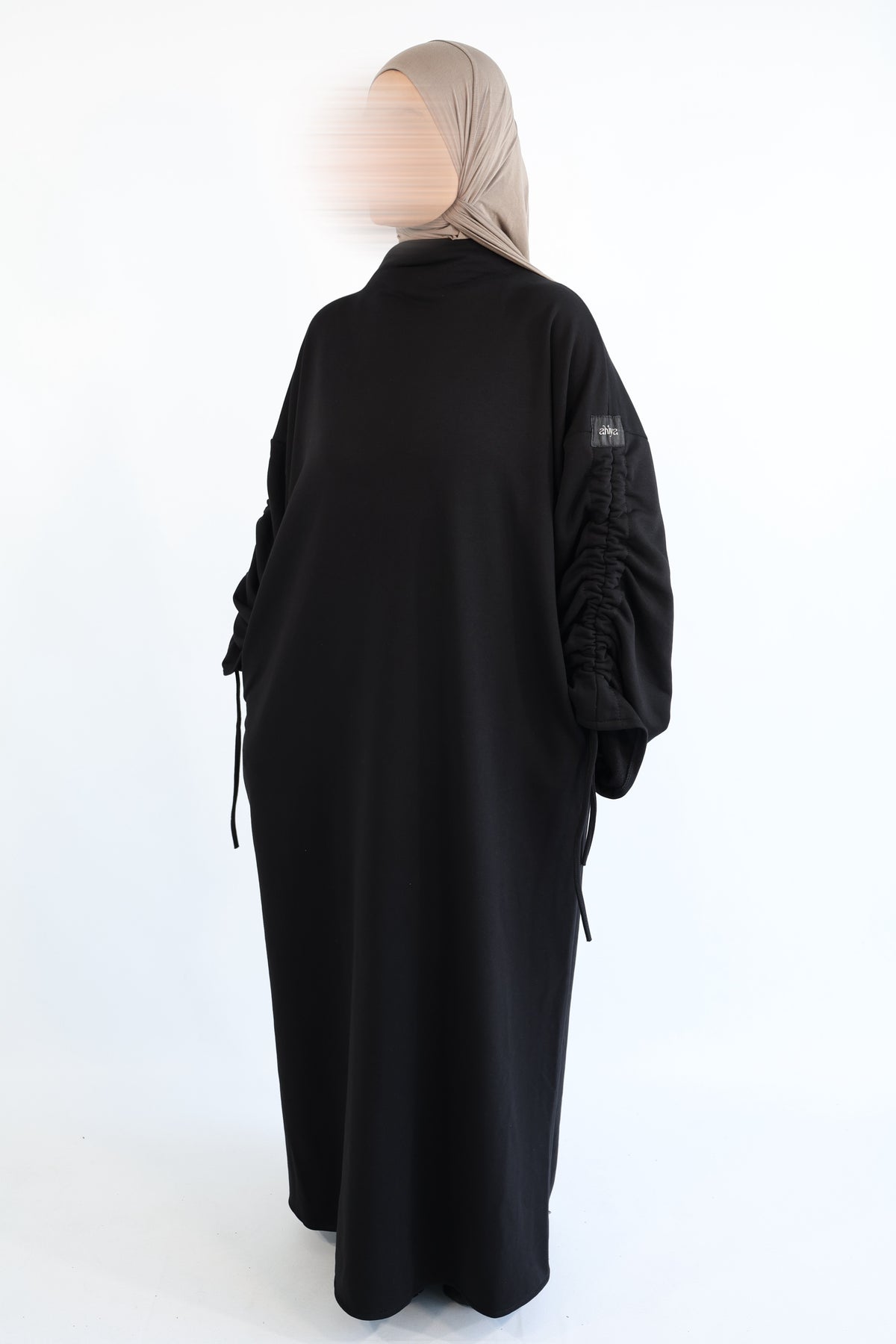 ROBE MANCHES FRONCÉES