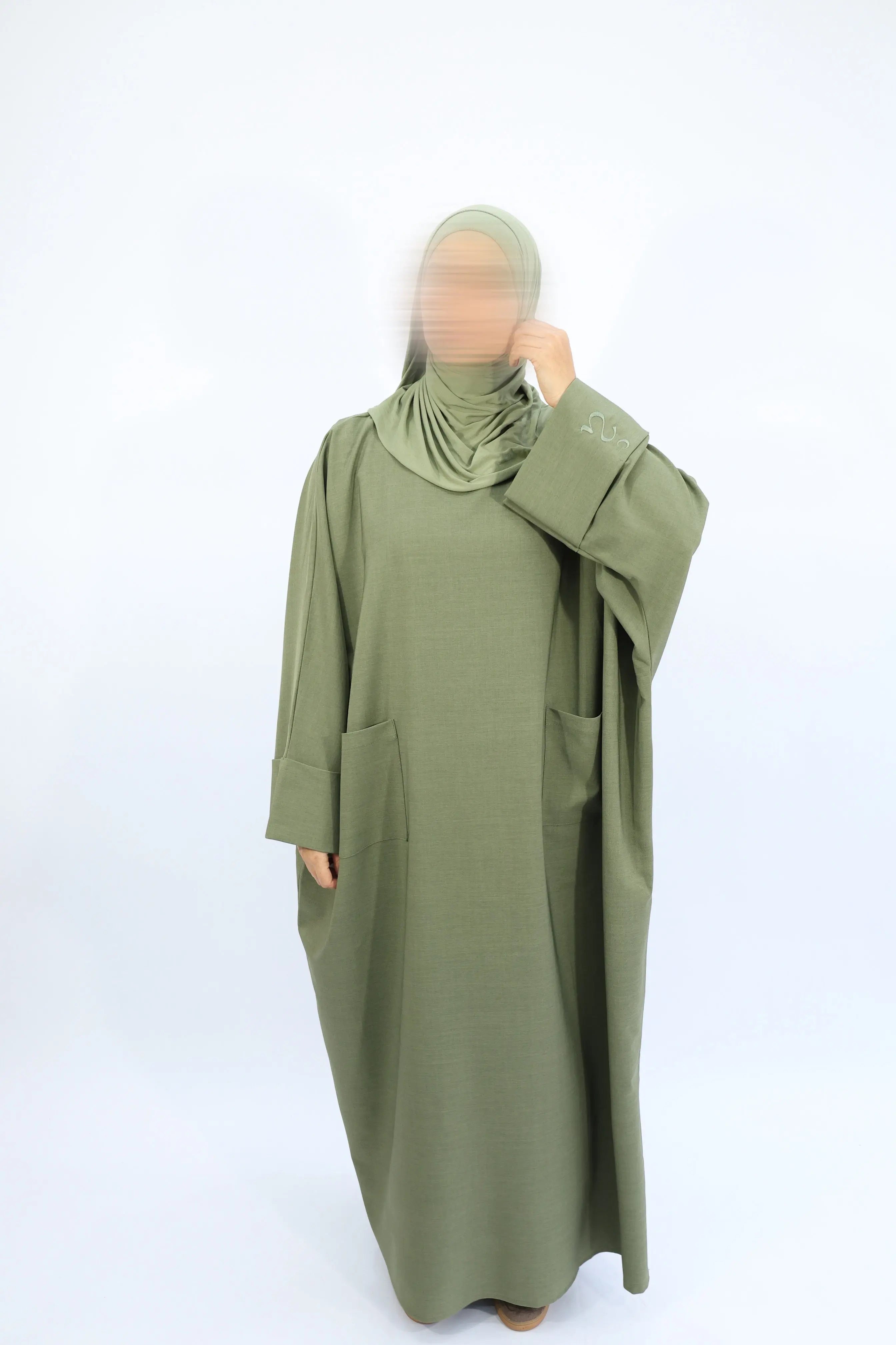 ABAYA - YÜSRA Kaki / Taille 3
