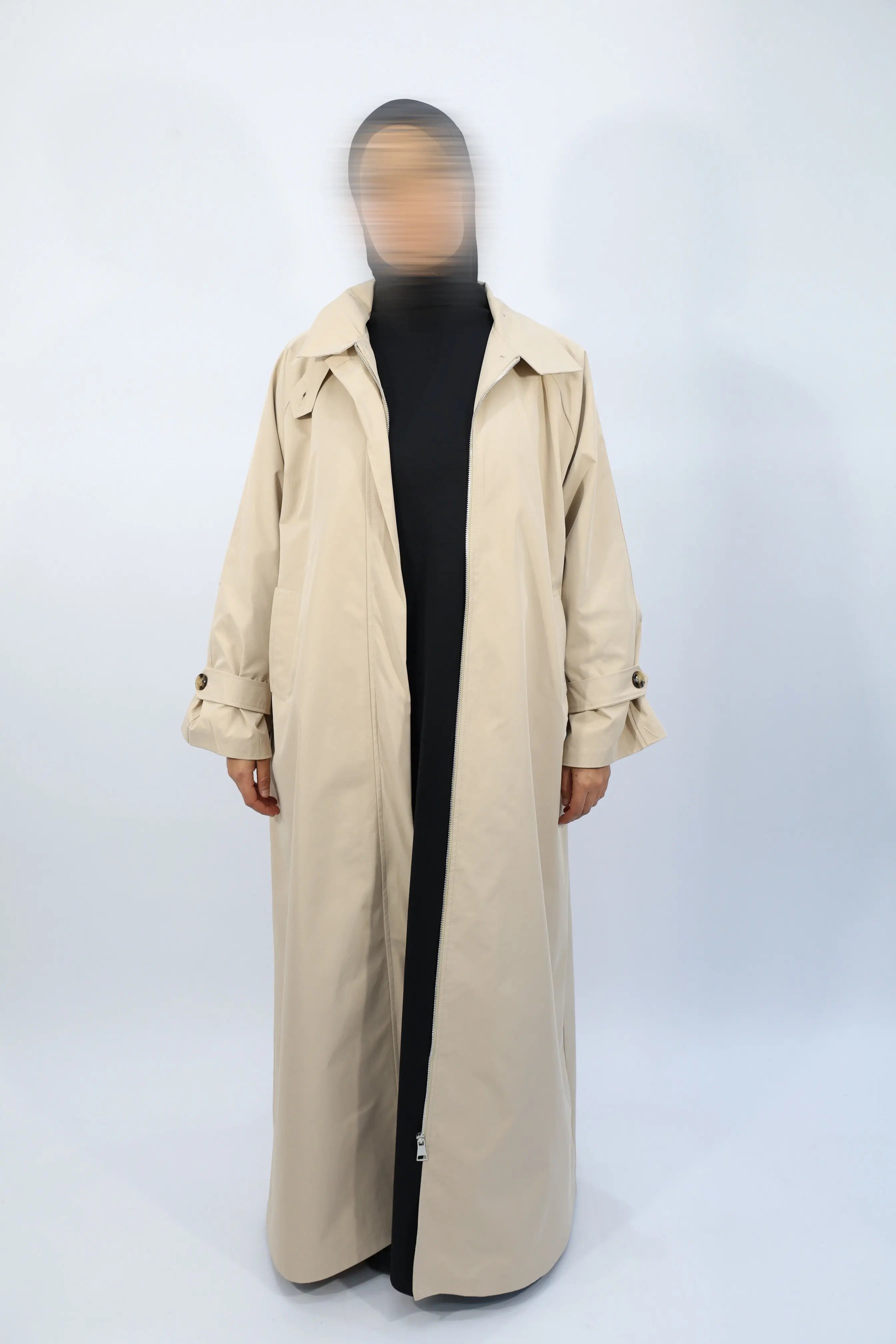 TRENCH LONG Beige / Taille 2