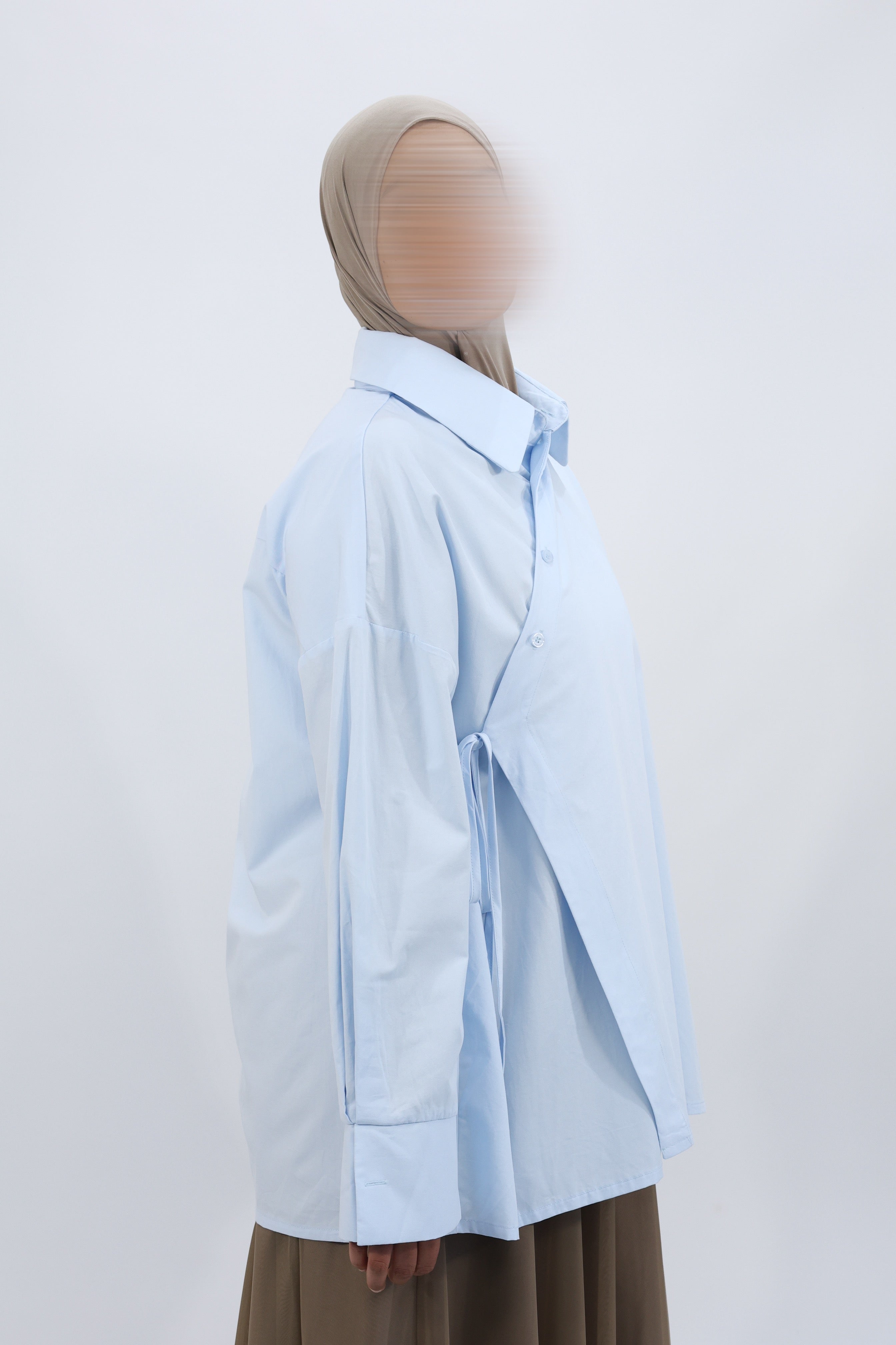 CHEMISE OVERSIZE CACHE COEUR