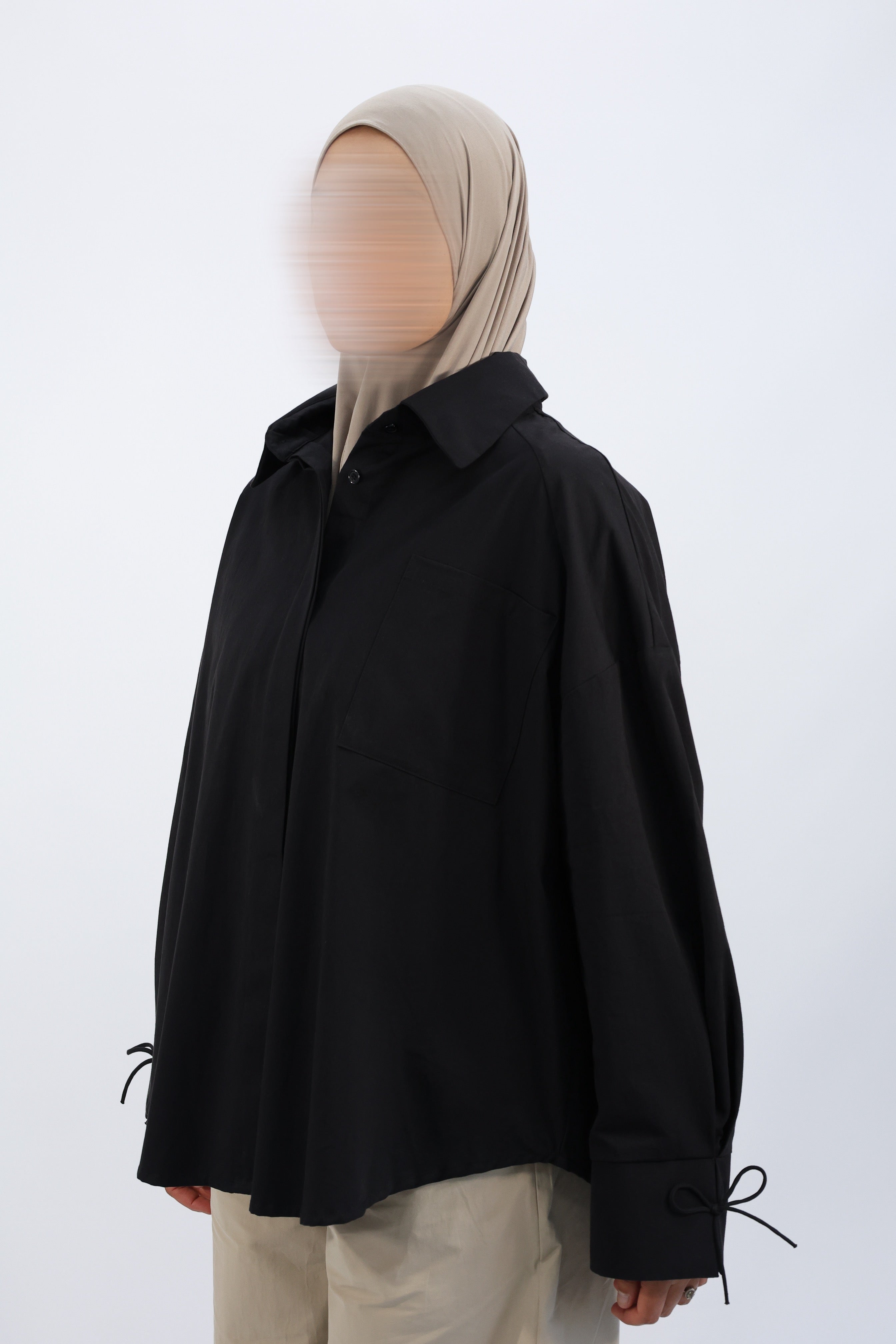 CHEMISE OVERSIZE COTON