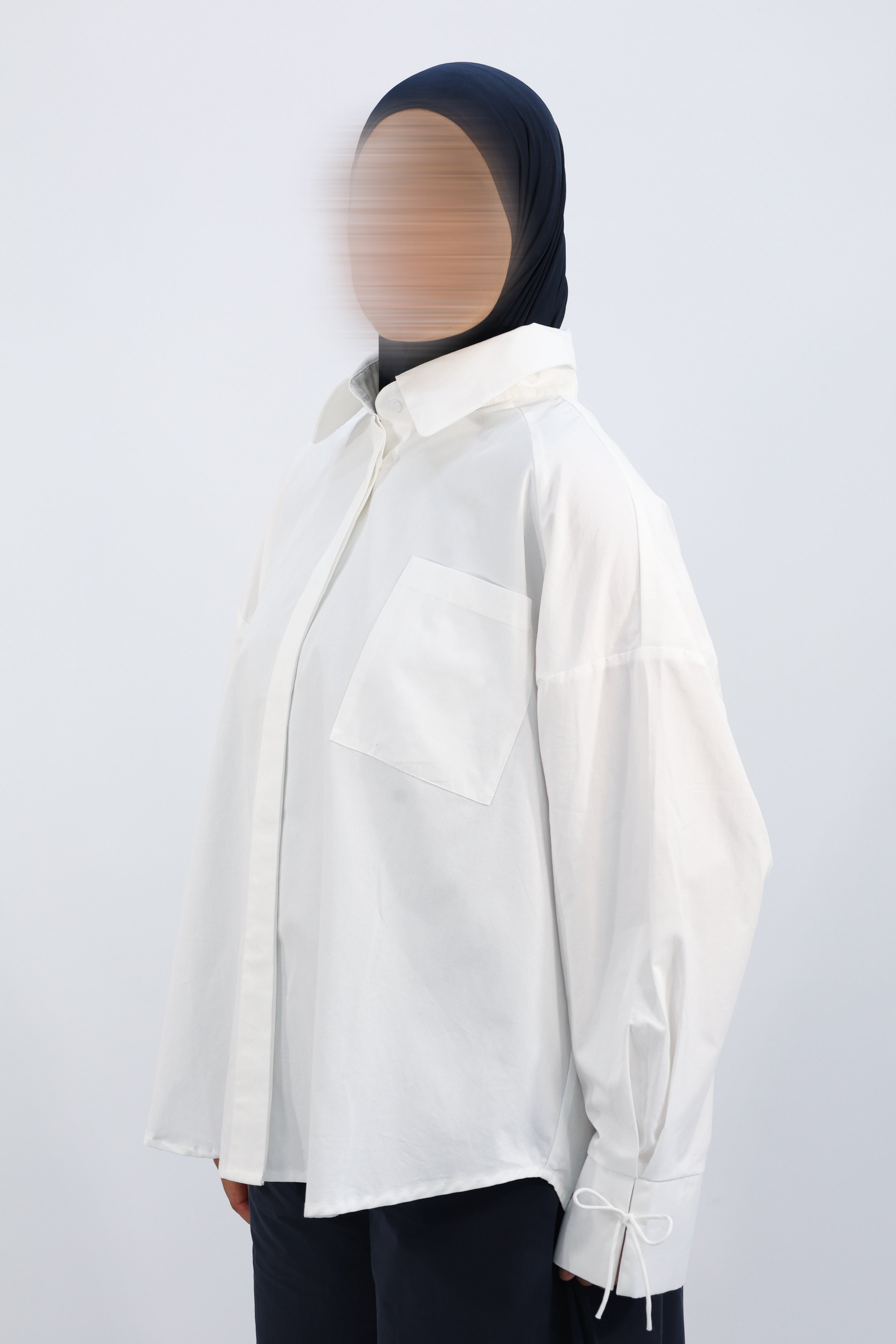 CHEMISE OVERSIZE COTON