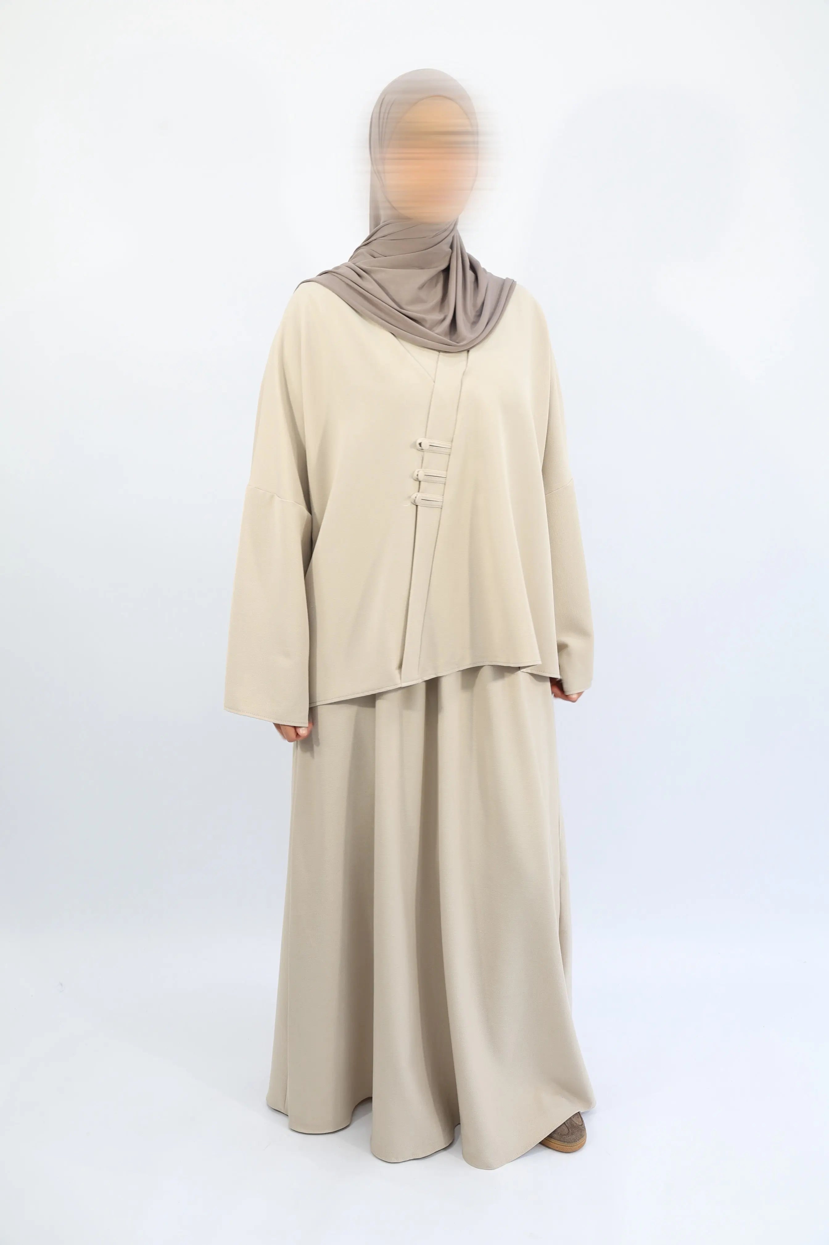 ENSEMBLE JUPE JAPONAIS Beige / L/XL
