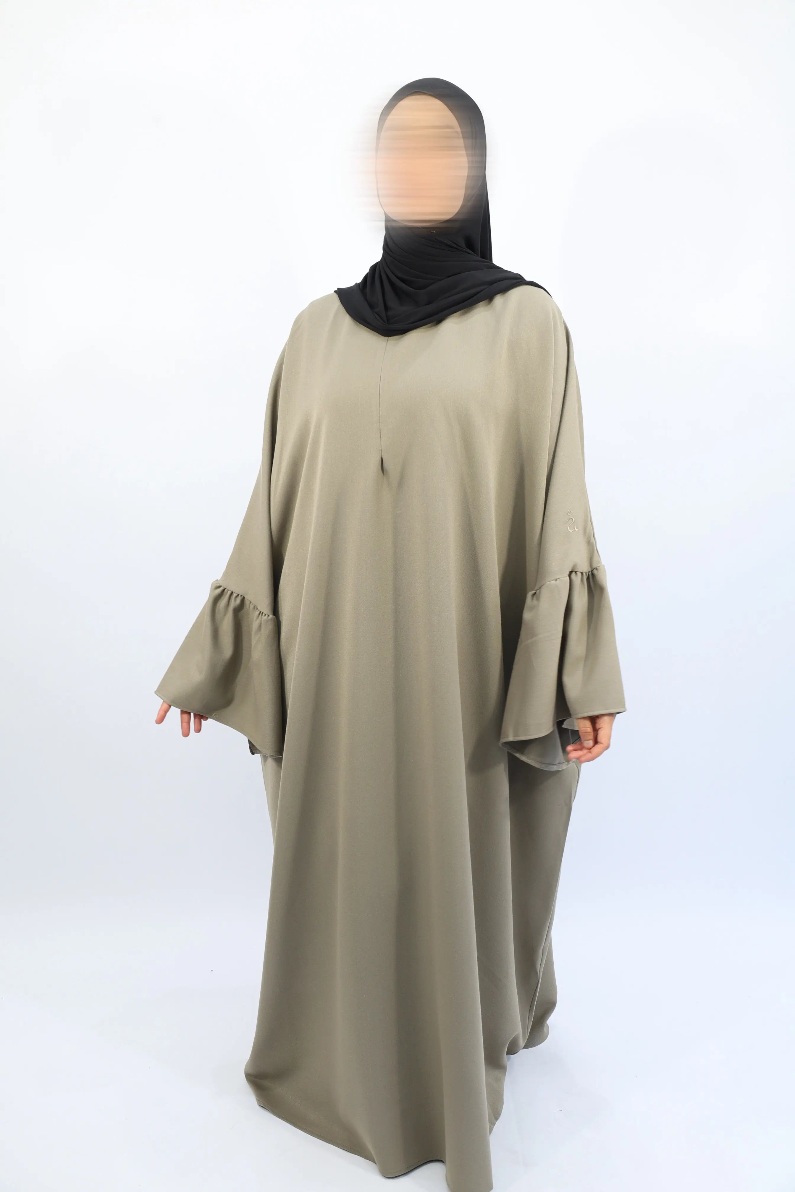 ABAYA ALLAITEMENT - NOURA Taupe / Taille 3