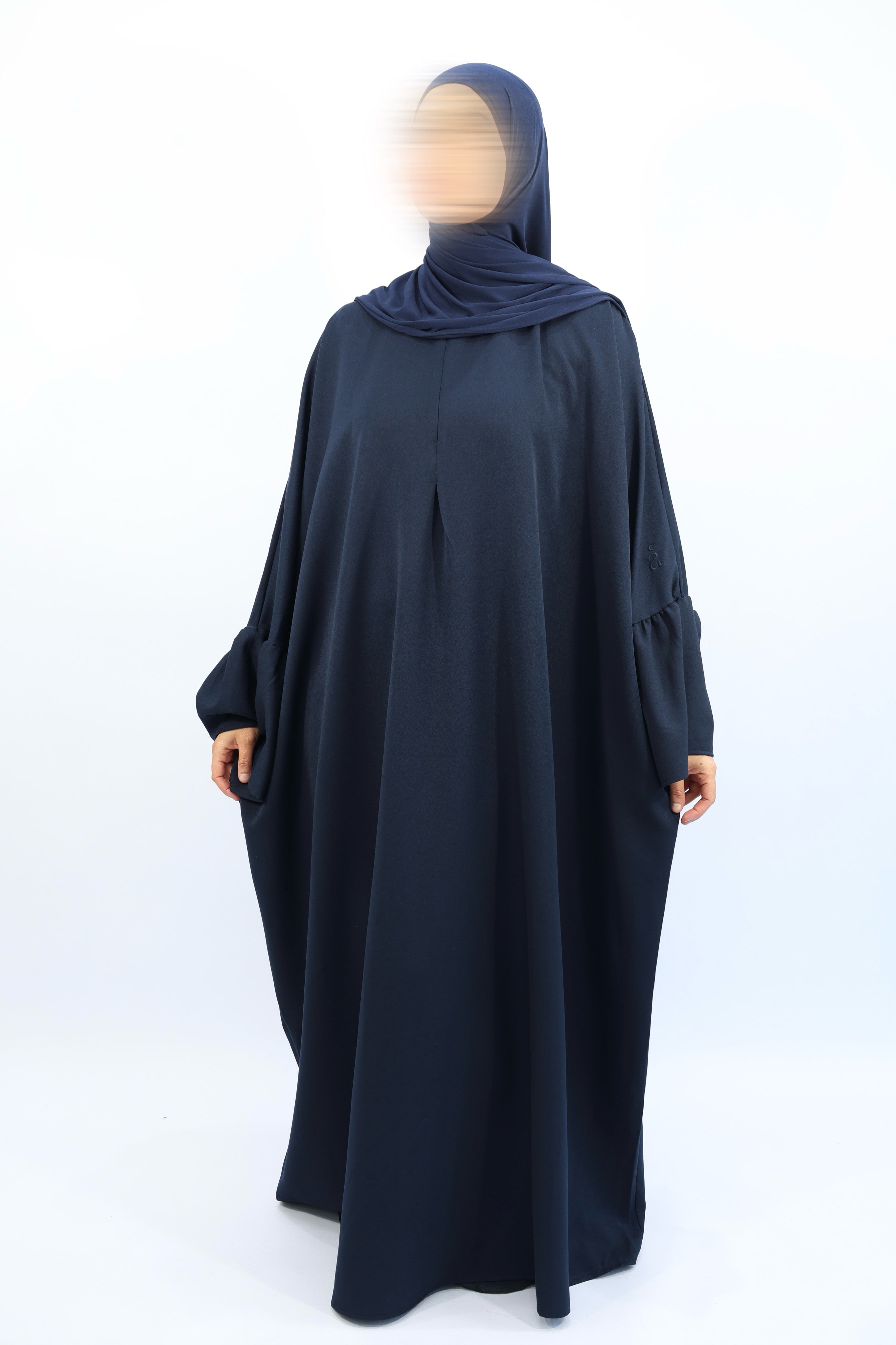 ABAYA ALLAITEMENT - NOURA Bleu nuit / Taille 3