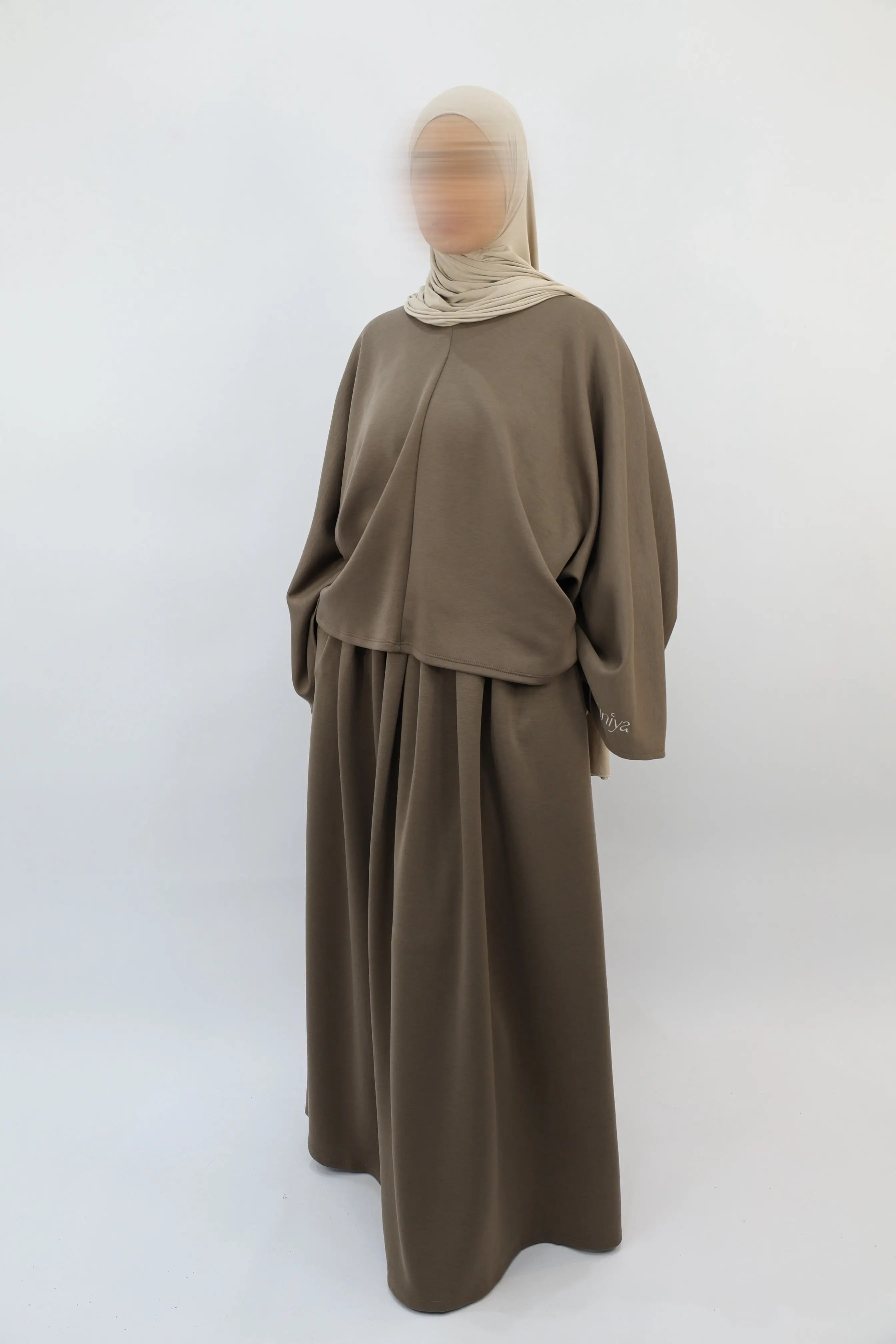 ENSEMBLE OVERSIZE - SAMIRA Taupe / Taille 2