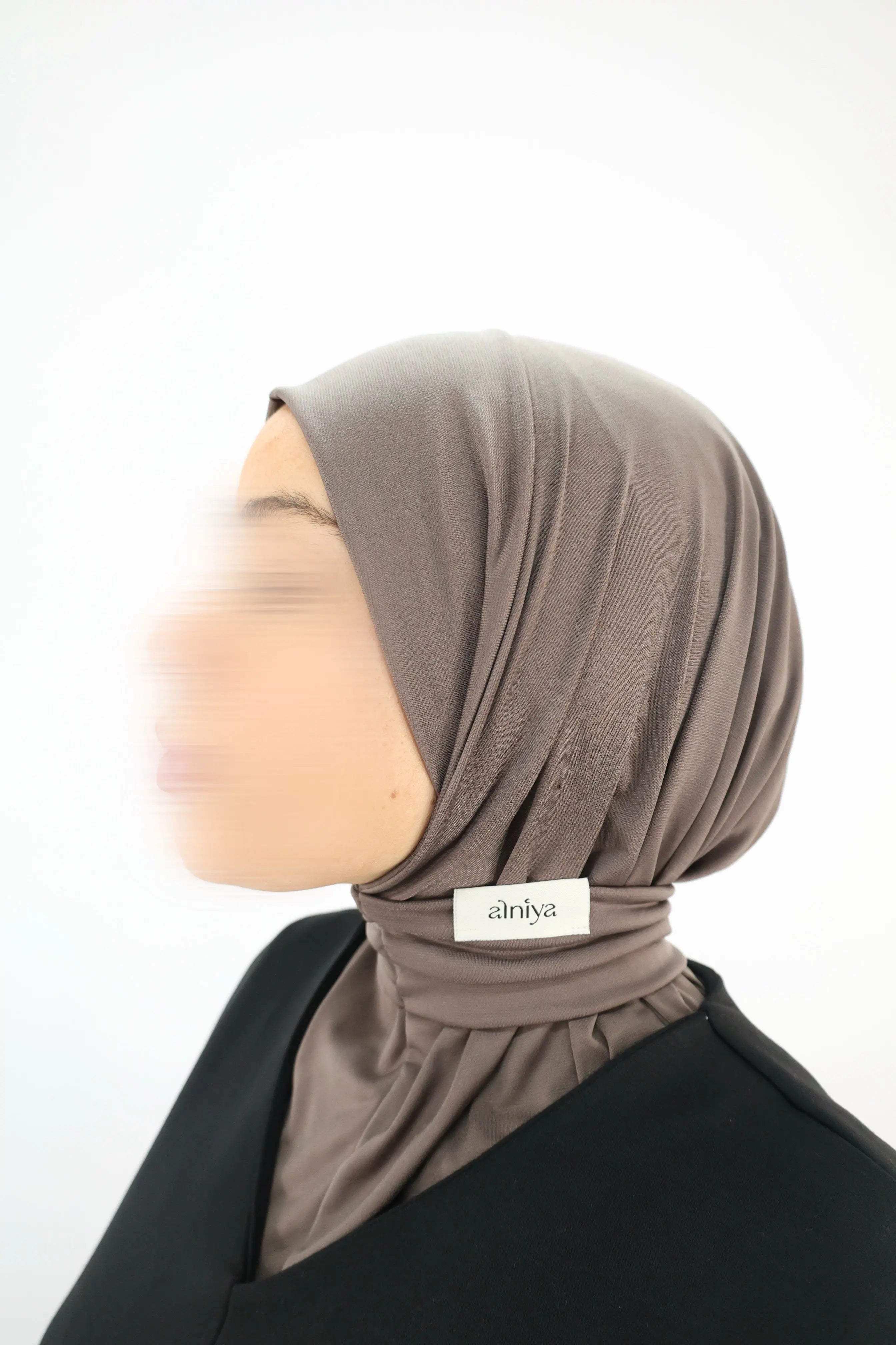 HIJAB CAGOULE EN JERSEY DE LUXE