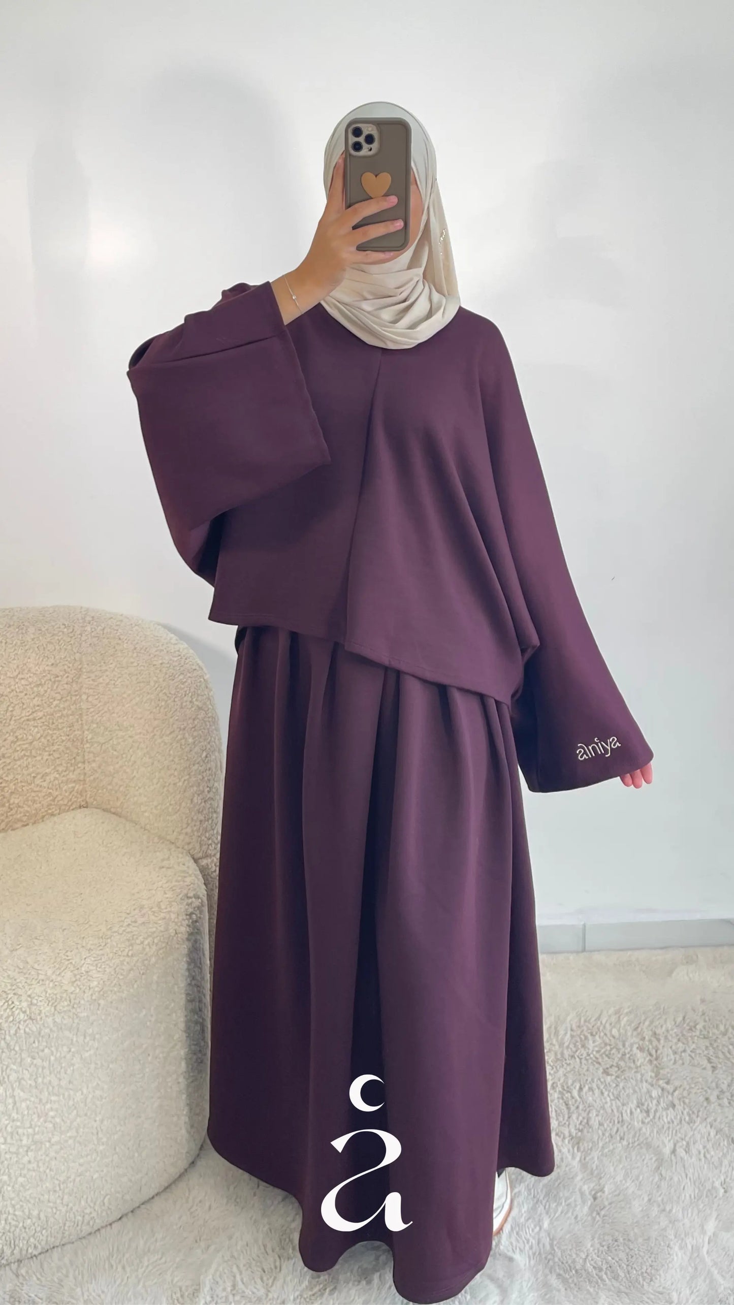 Ensemble Tunique Jupe Signature – Samira