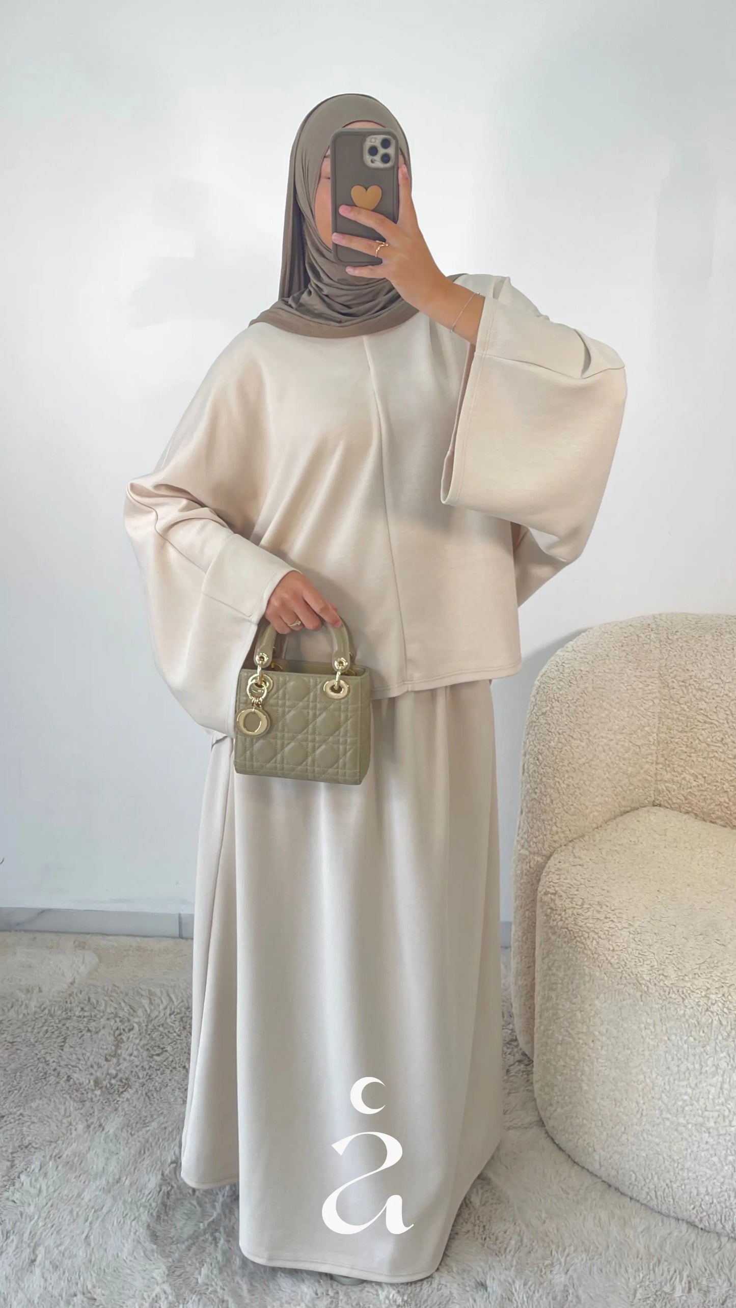 Ensemble Tunique Jupe Signature – Samira