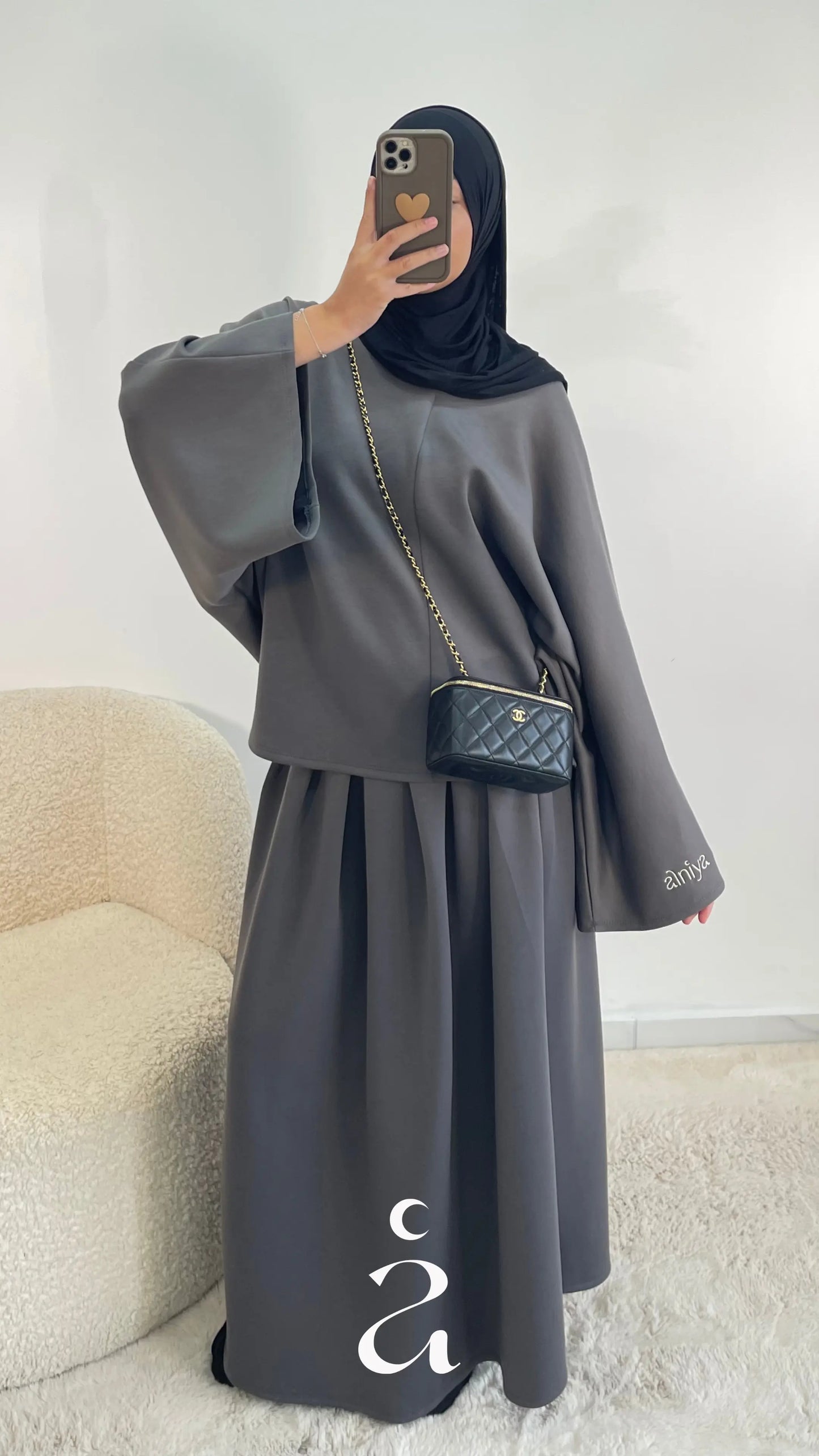 Ensemble Tunique Jupe Signature – Samira