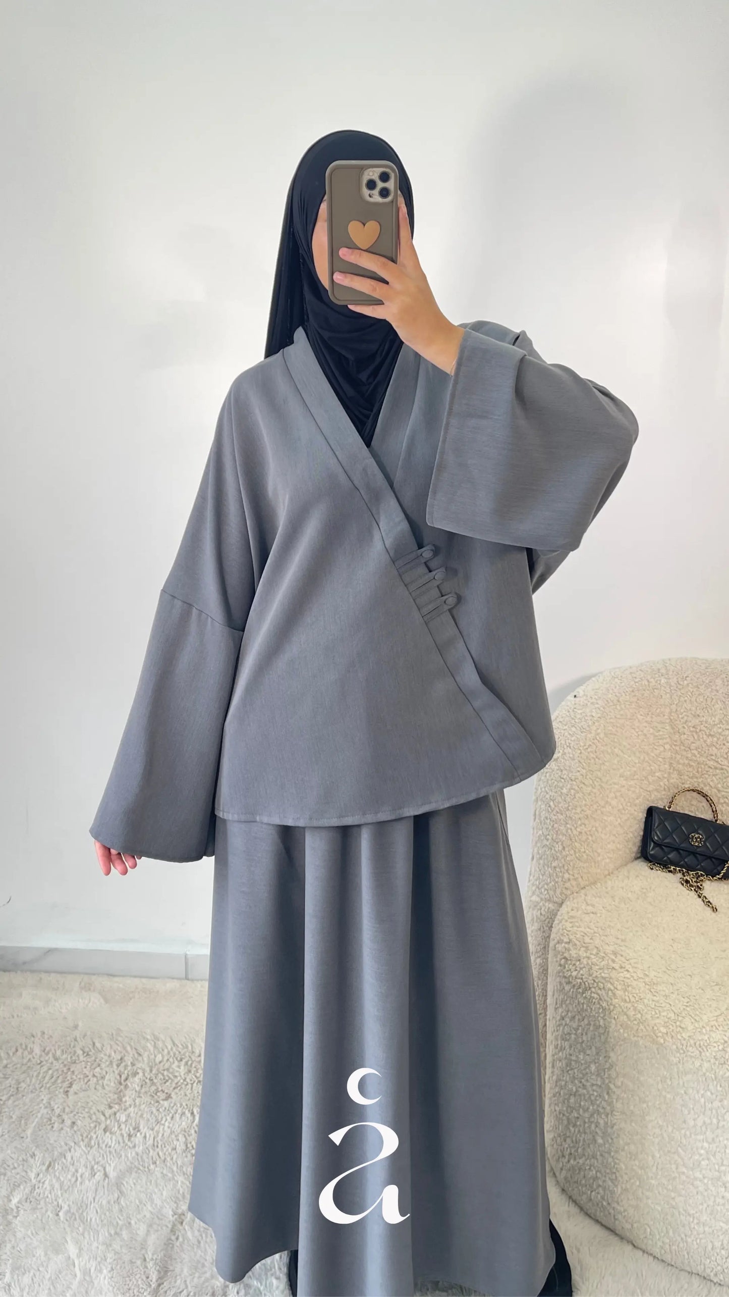 Ensemble Tunique Jupe Signature – Japonais