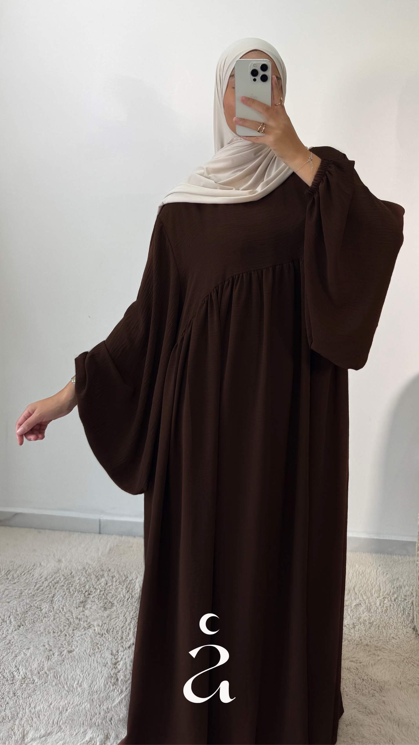 ABAYA SOIE DE MÉDINE ESMA NEW