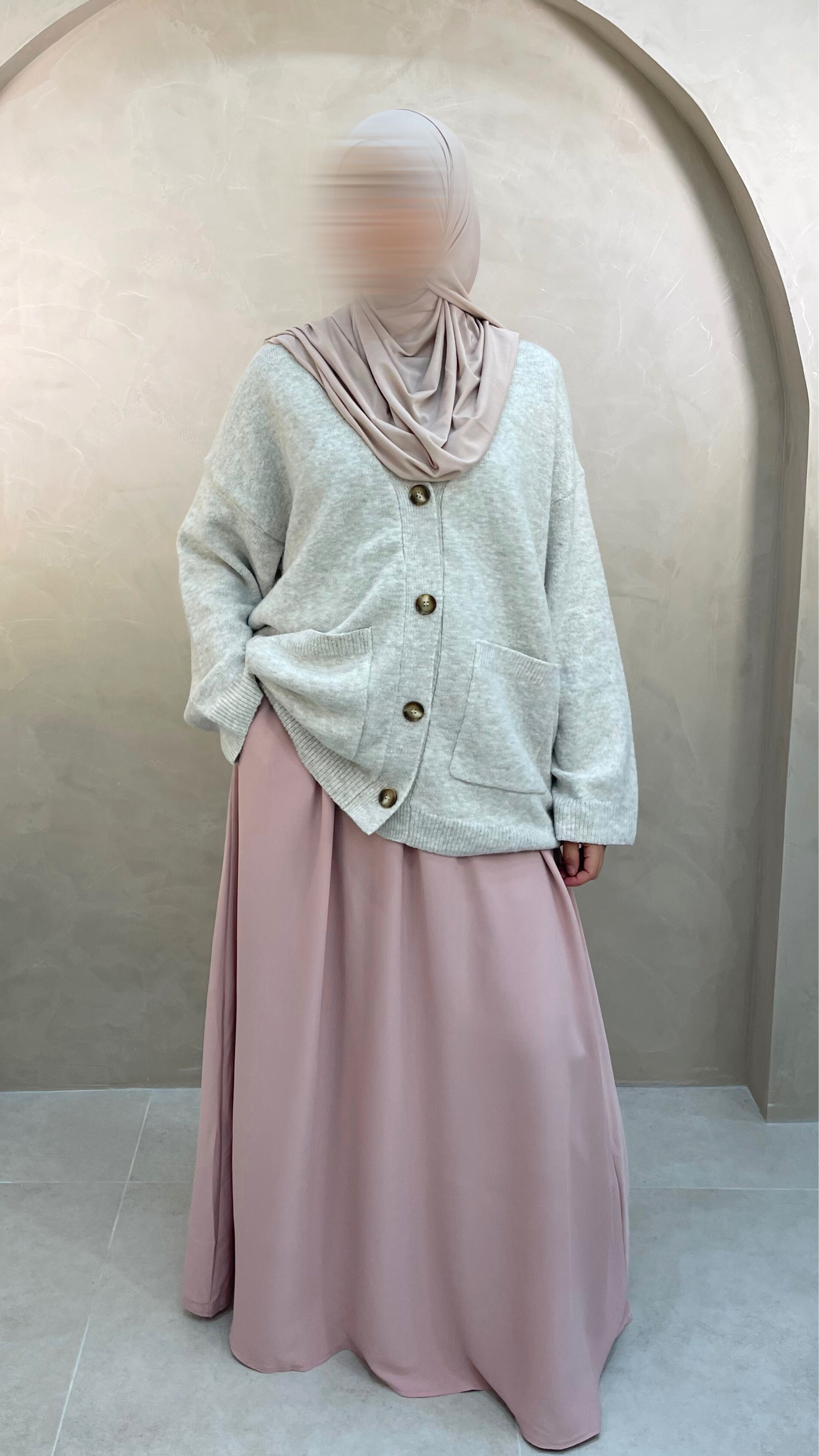 JUPE SOIE DE MEDINE AVEC POCHE - ANNA Rose