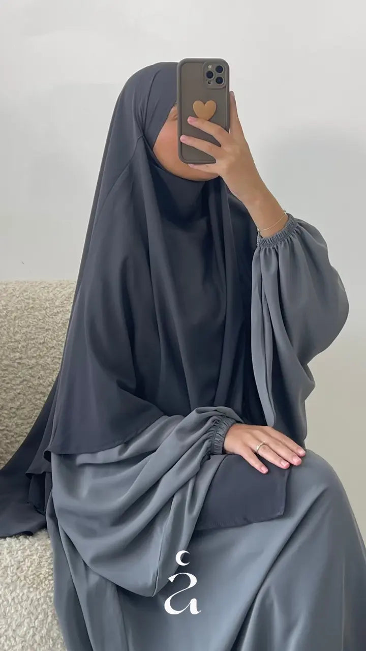 KHIMAR SOIE DE MEDINE - Signature - Alniya Paris