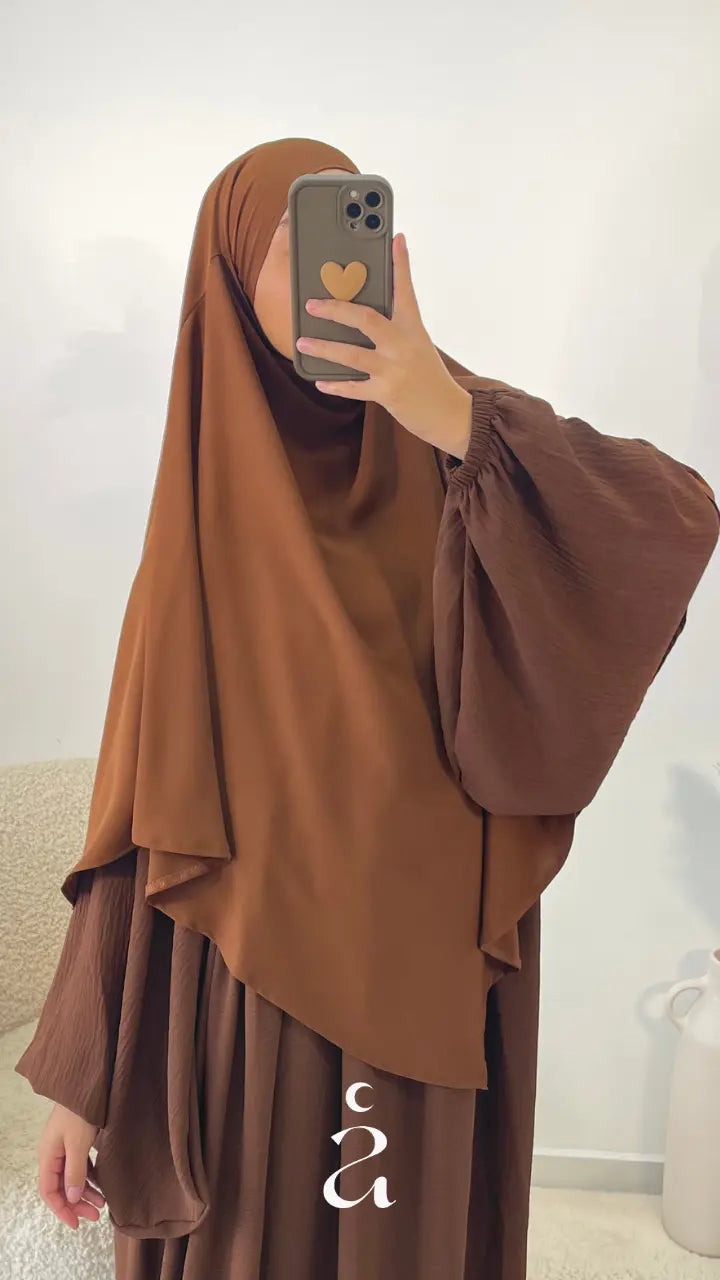 KHIMAR SOIE DE MEDINE - Signature - Alniya Paris
