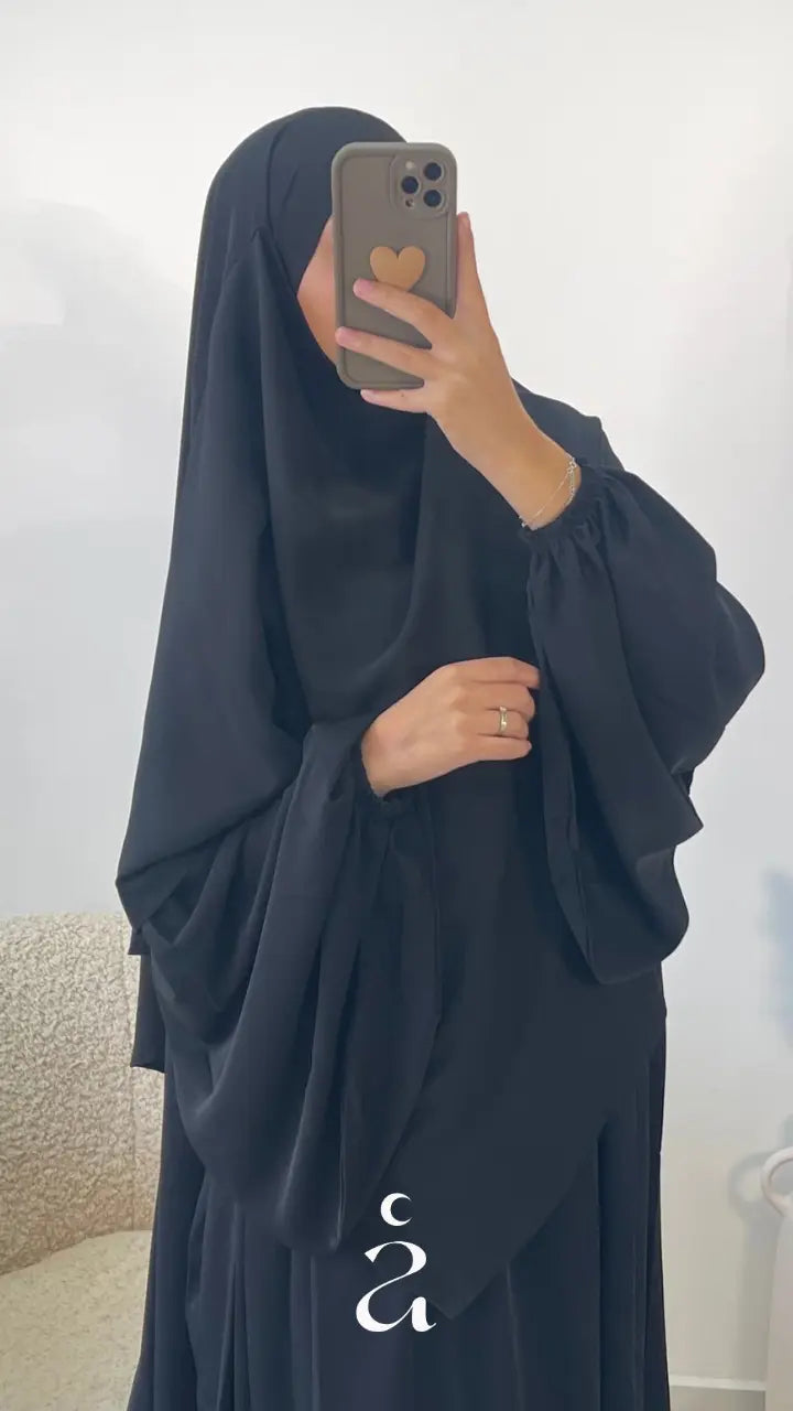 KHIMAR SOIE DE MEDINE - Signature - Alniya Paris