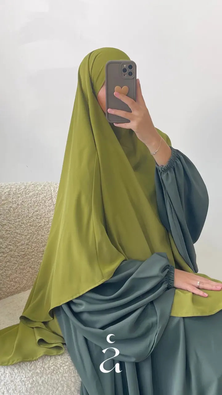 KHIMAR SOIE DE MEDINE - Signature - Alniya Paris