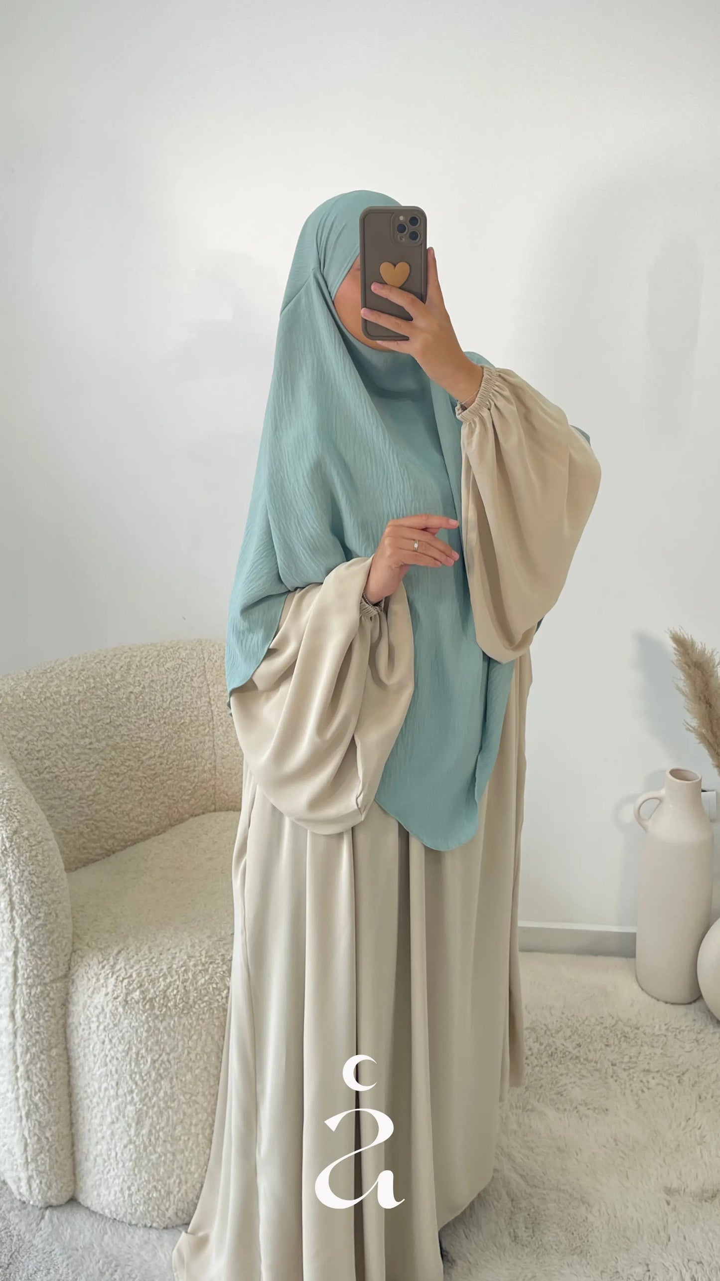 KHIMAR JAZZ - Signature Vert d'eau clair