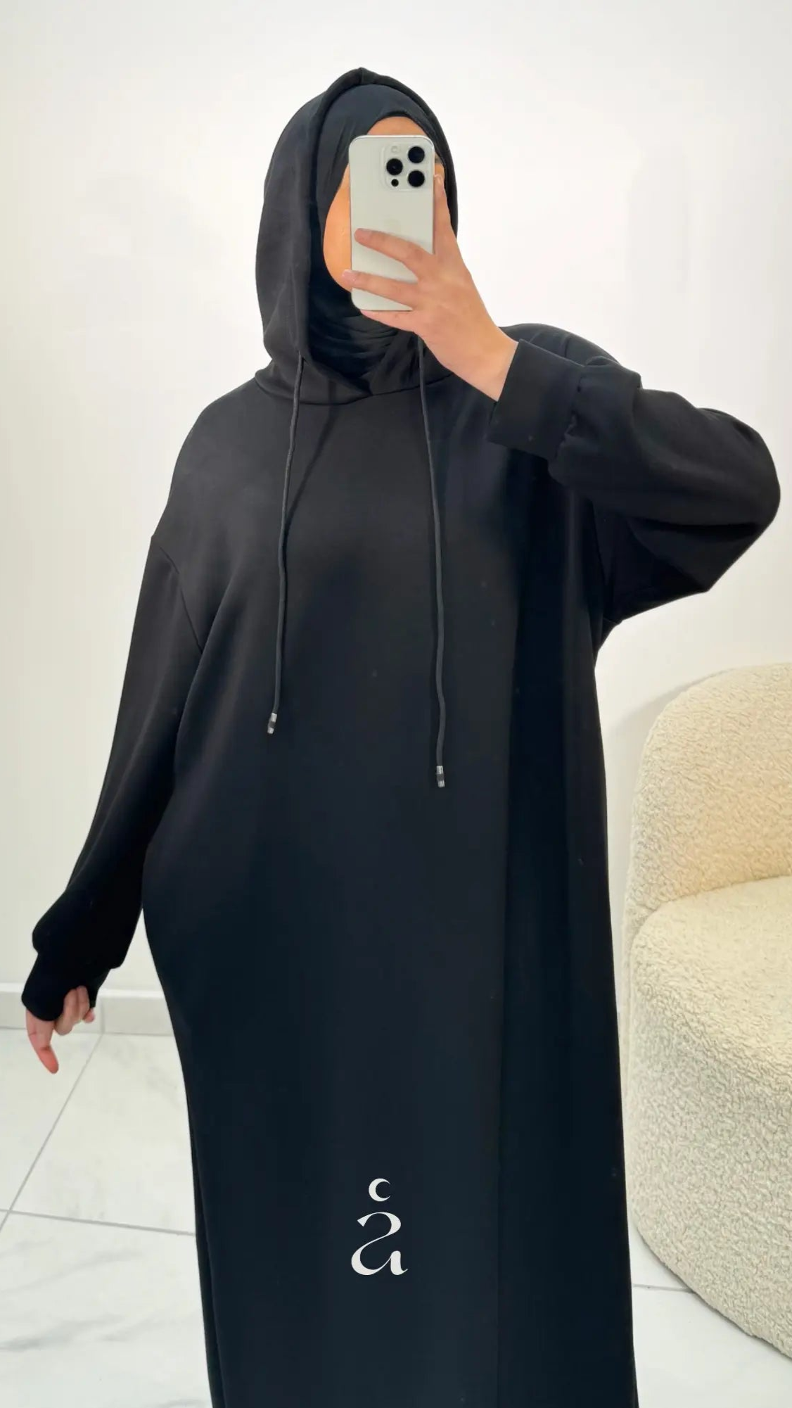 ABAYA HOODIE - Alniya Paris