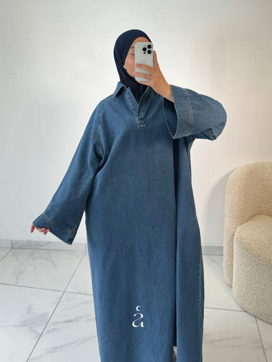 ABAYA DENIM Alniya Paris