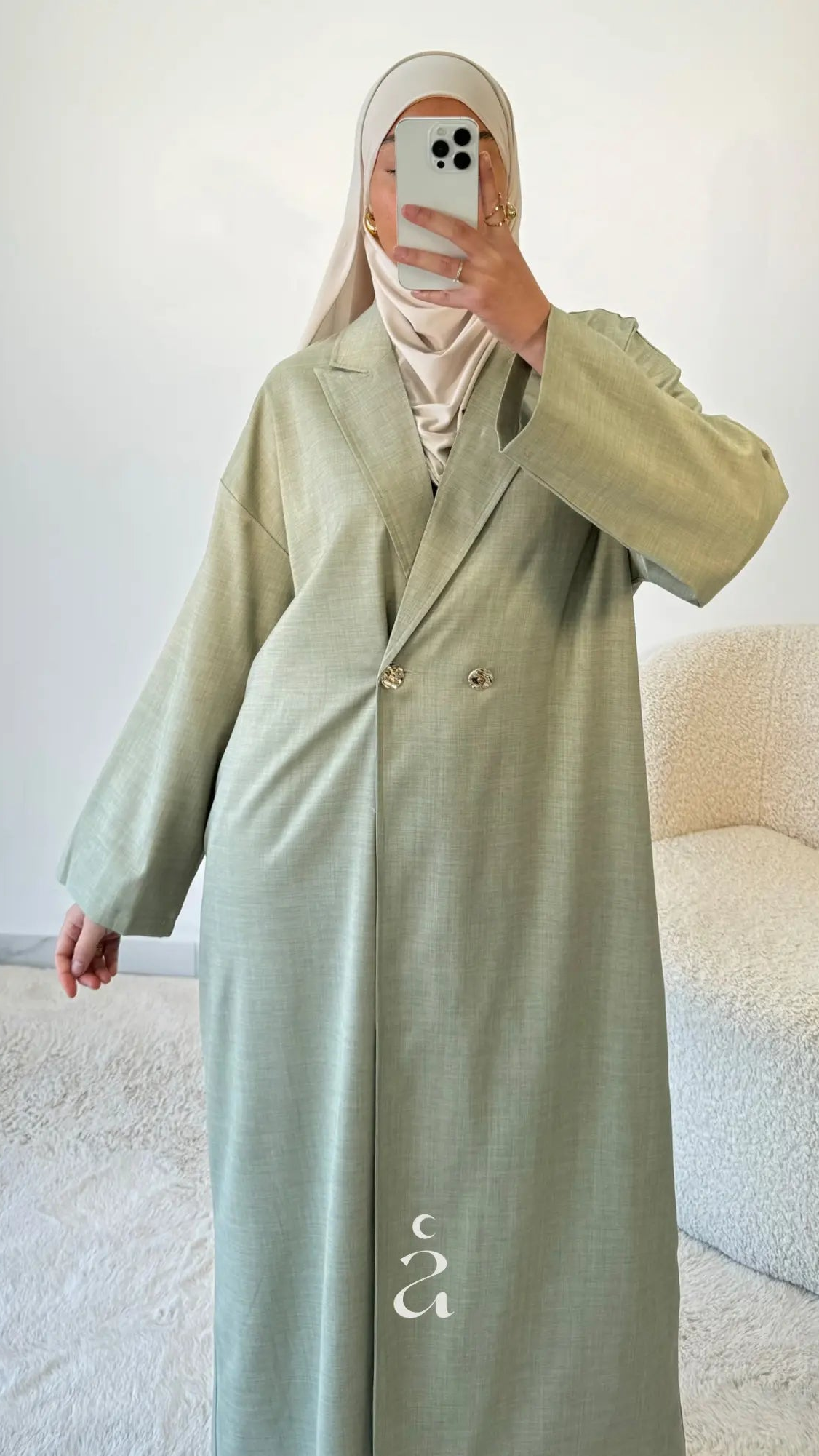 BLAZER LONG ÉDEN Alniya Paris