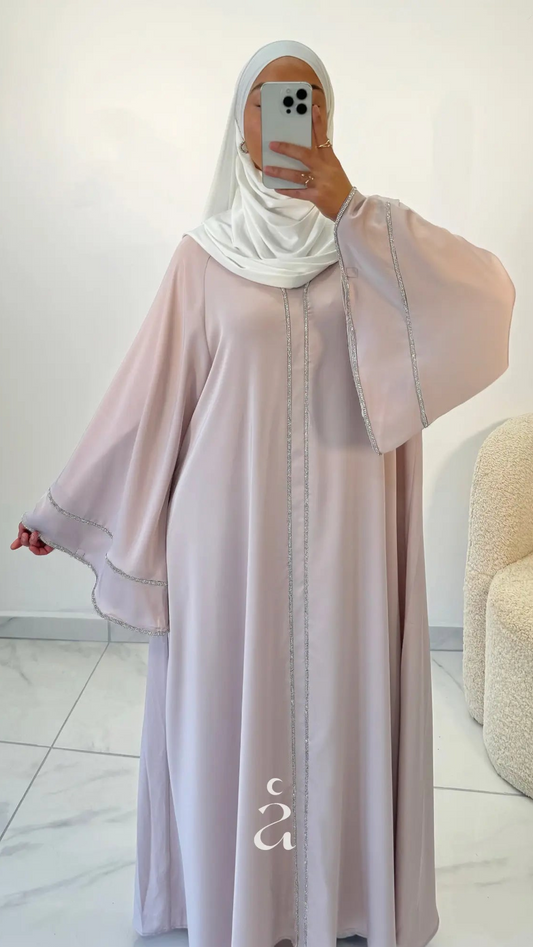 ABAYA À STRASS - Alniya Paris