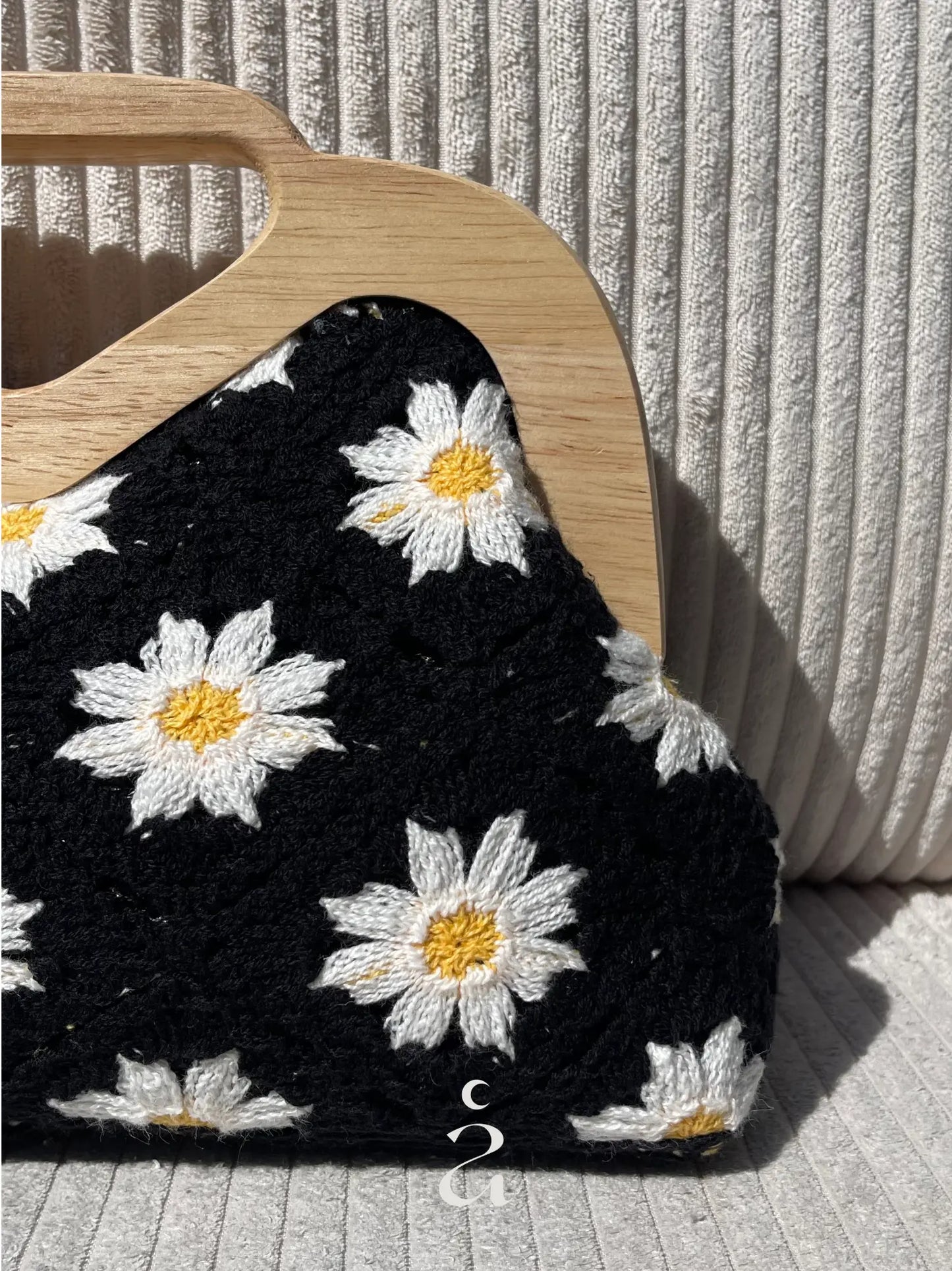 SAC MARGUERITE NOIR - Alniya Paris