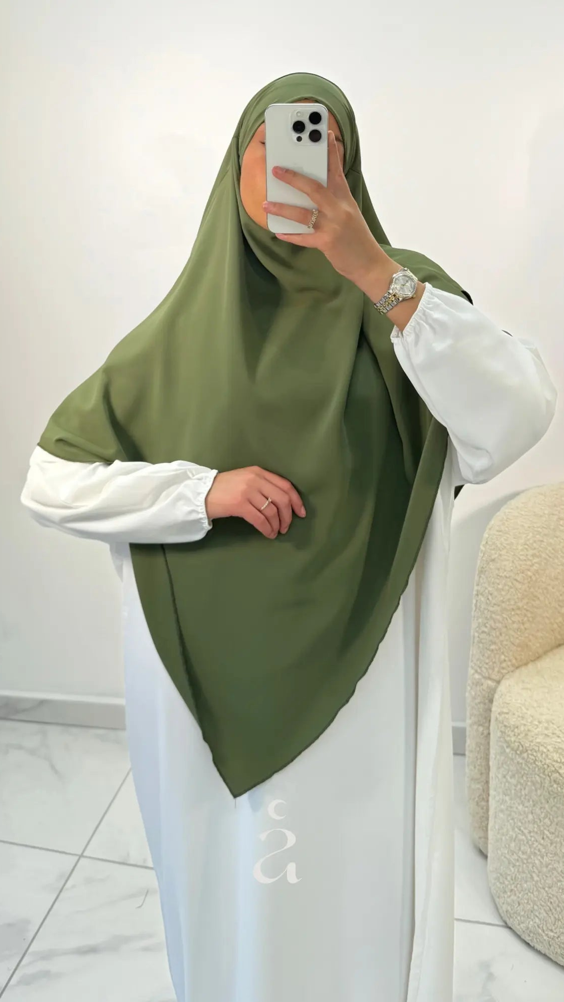 KHIMAR MEDINE 2 VOILES Alniya Paris