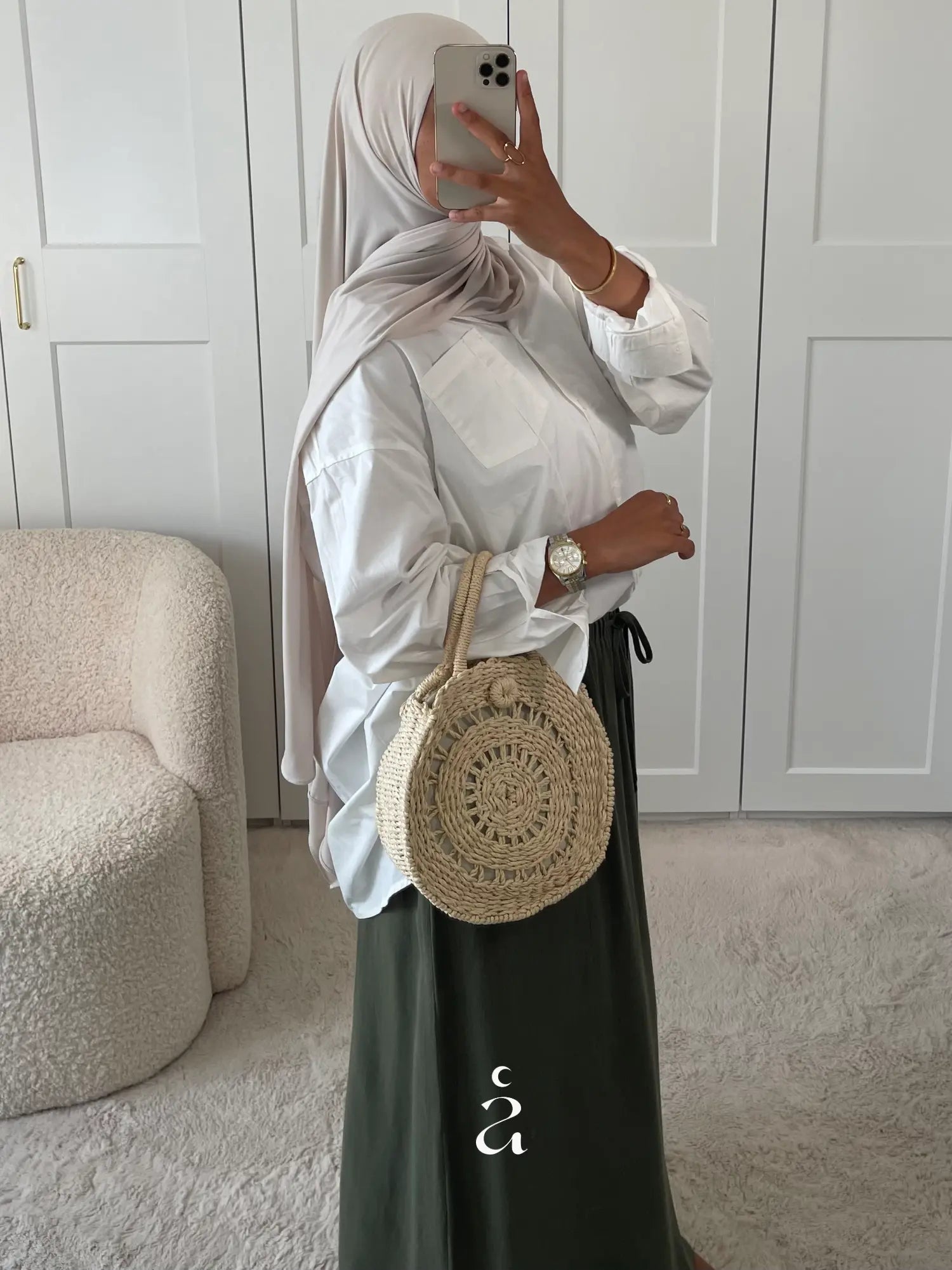 JUPE LIN - Alniya Paris