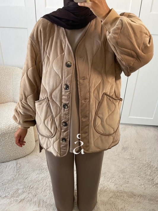 BOMBERS MATELASSÉ - Alniya Paris