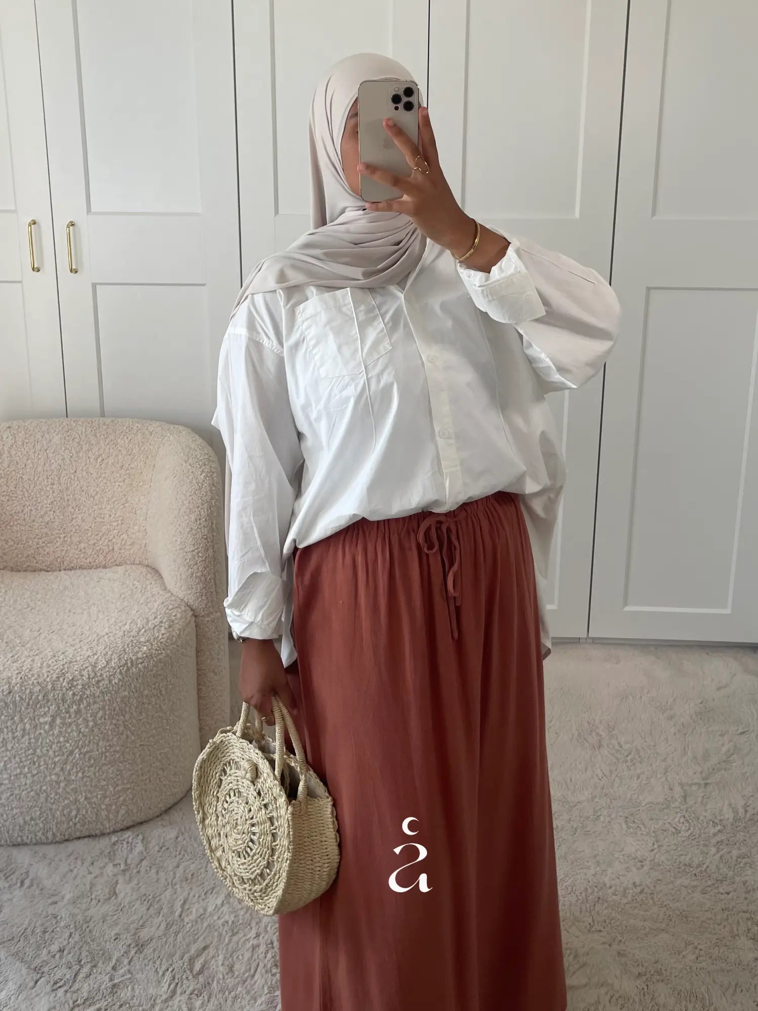 JUPE LIN - Alniya Paris