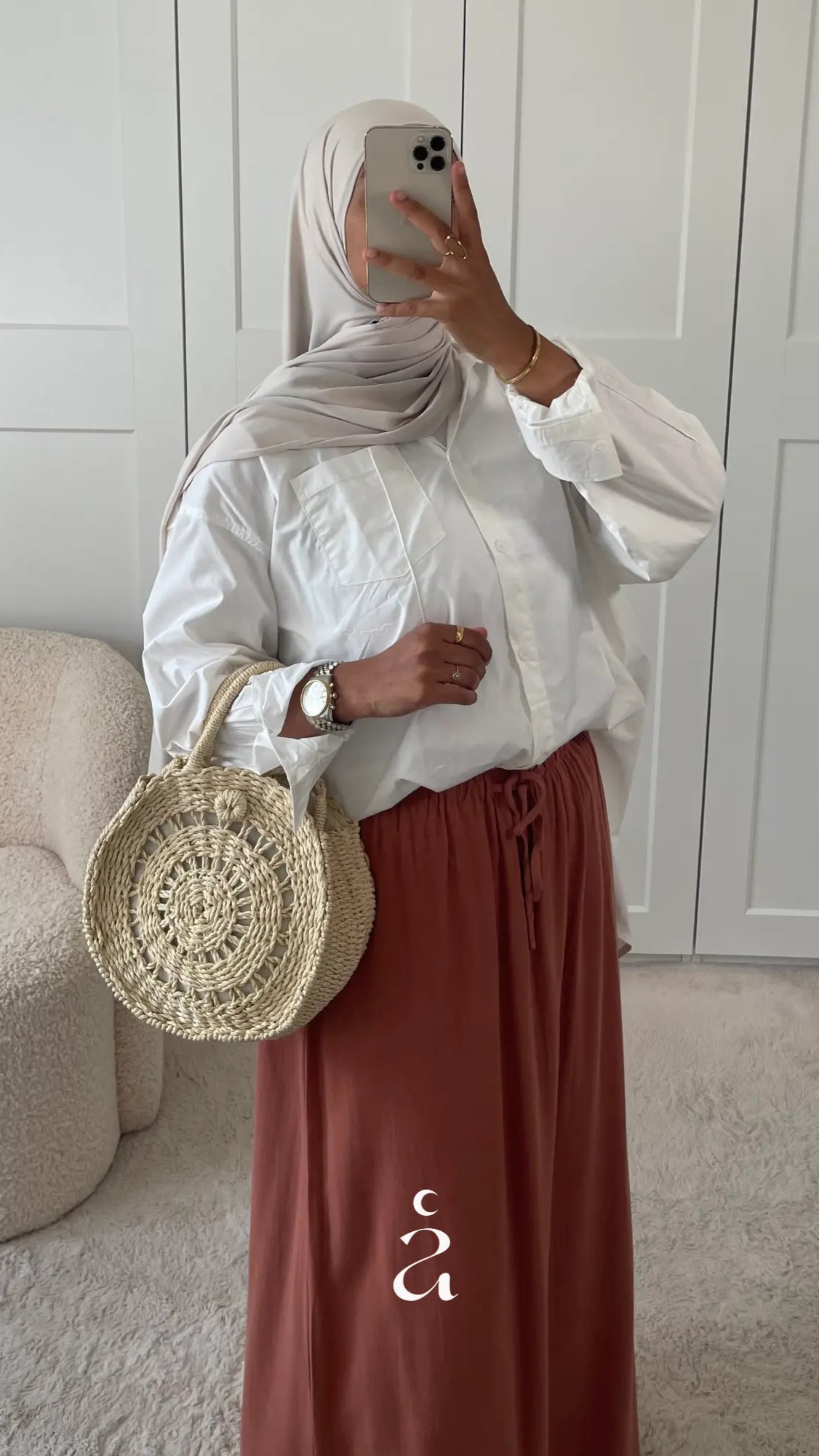 JUPE LIN - Alniya Paris