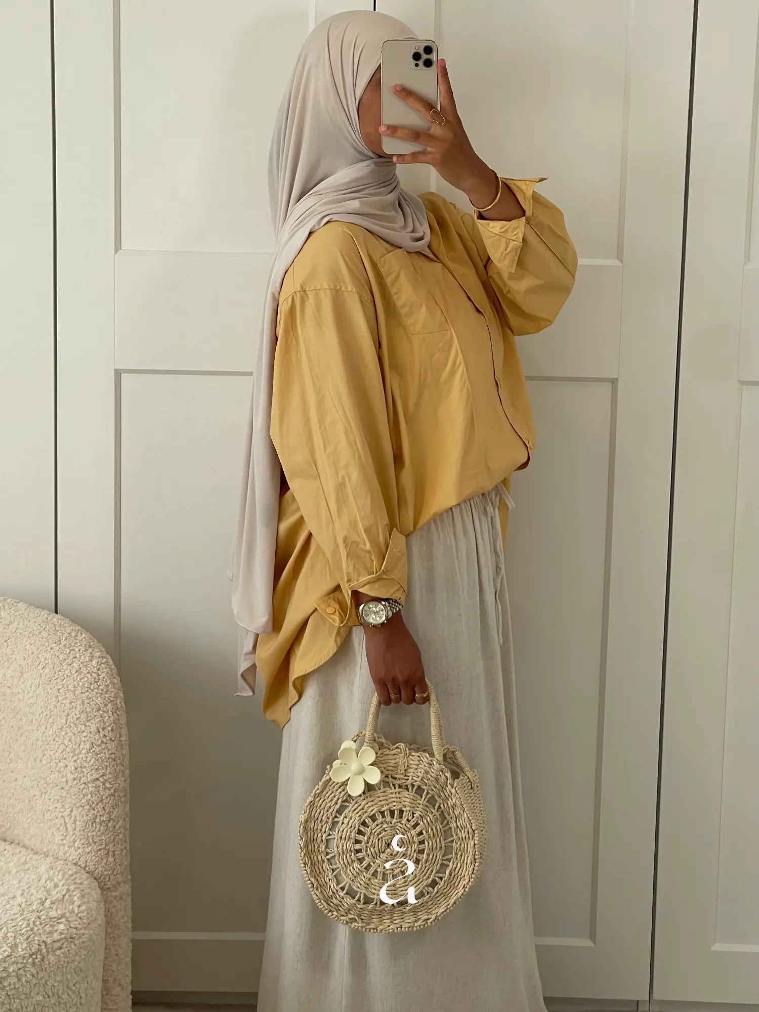 JUPE LIN - Alniya Paris