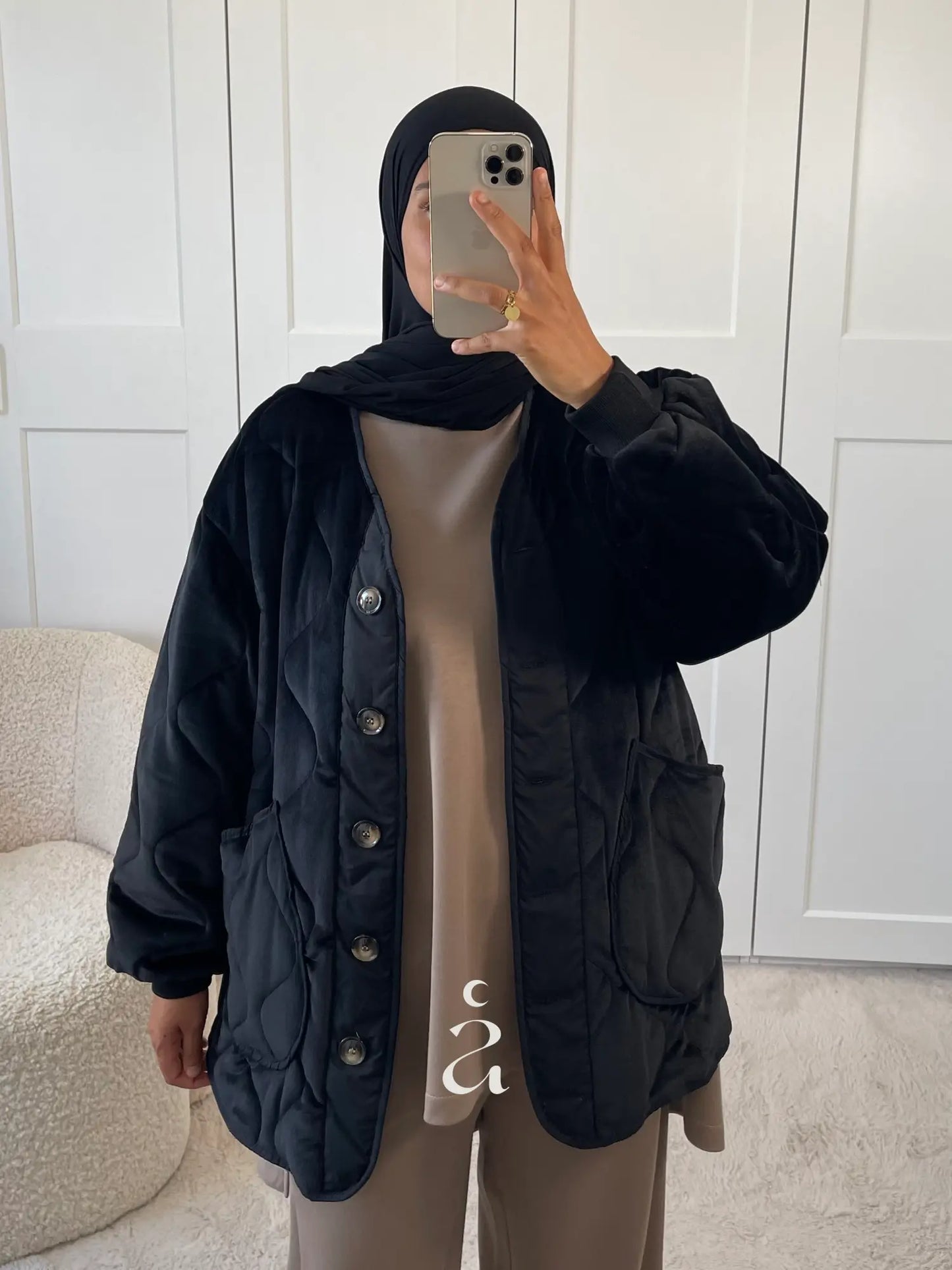 BOMBERS MATELASSÉ Alniya Paris