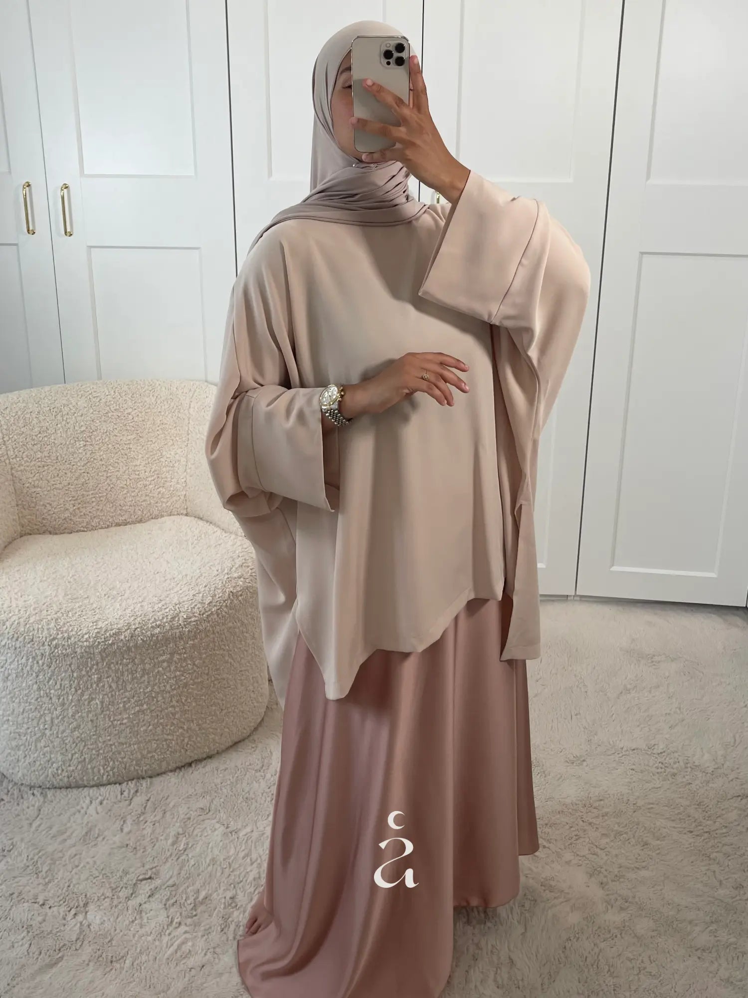 JUPE SATINÉE Alniya Paris