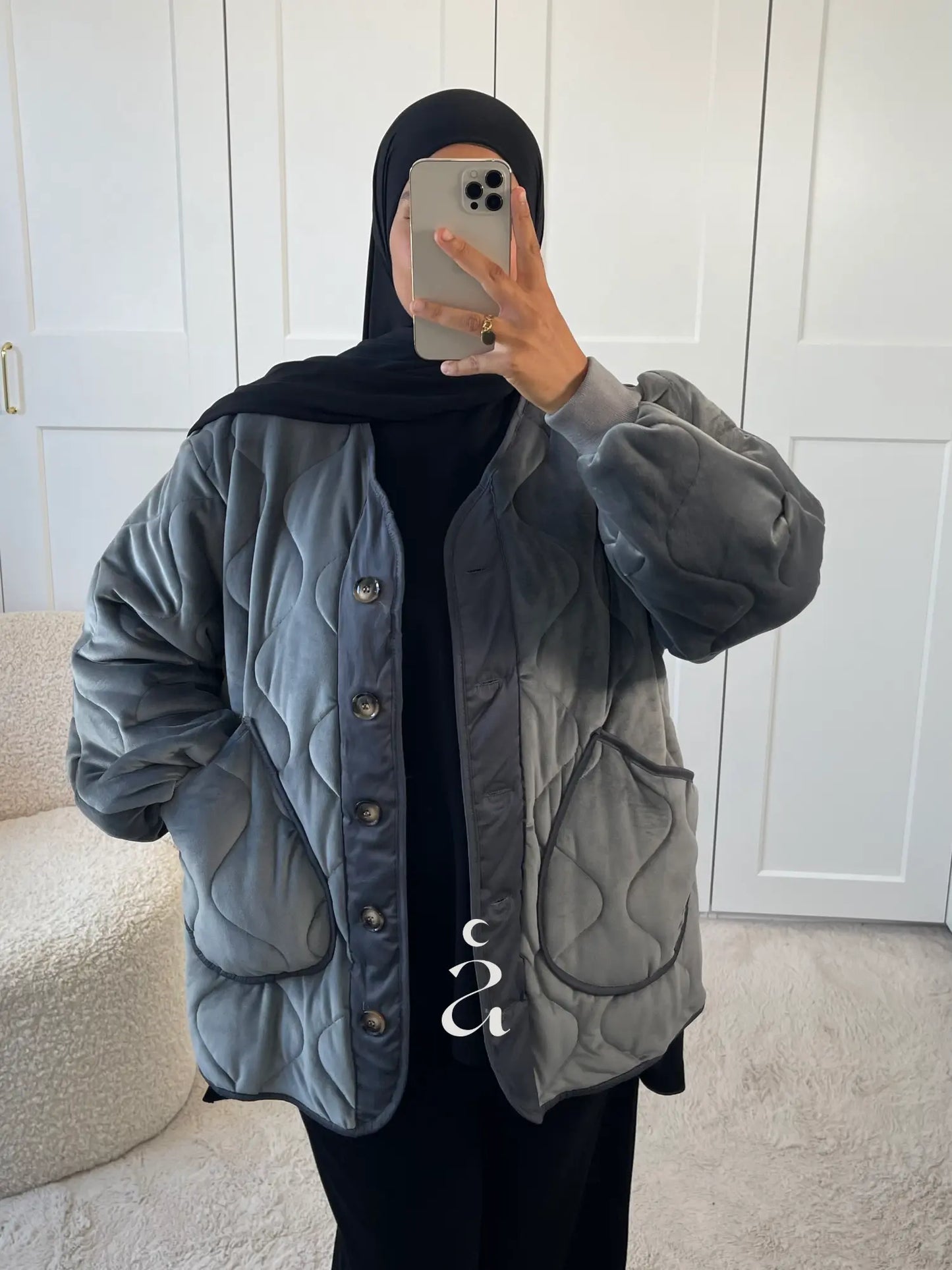 BOMBERS MATELASSÉ Alniya Paris